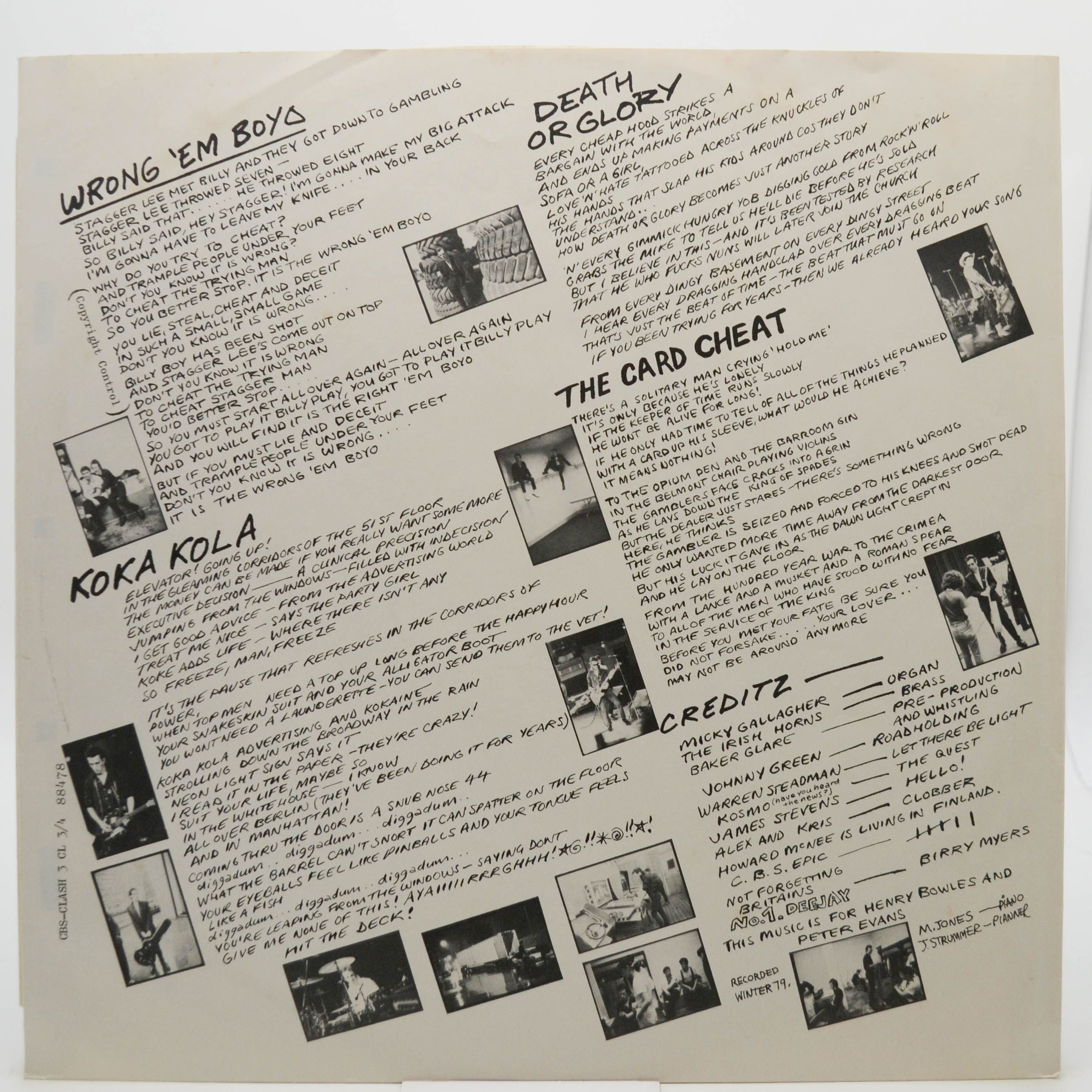 Clash — London Calling (2LP), 1979