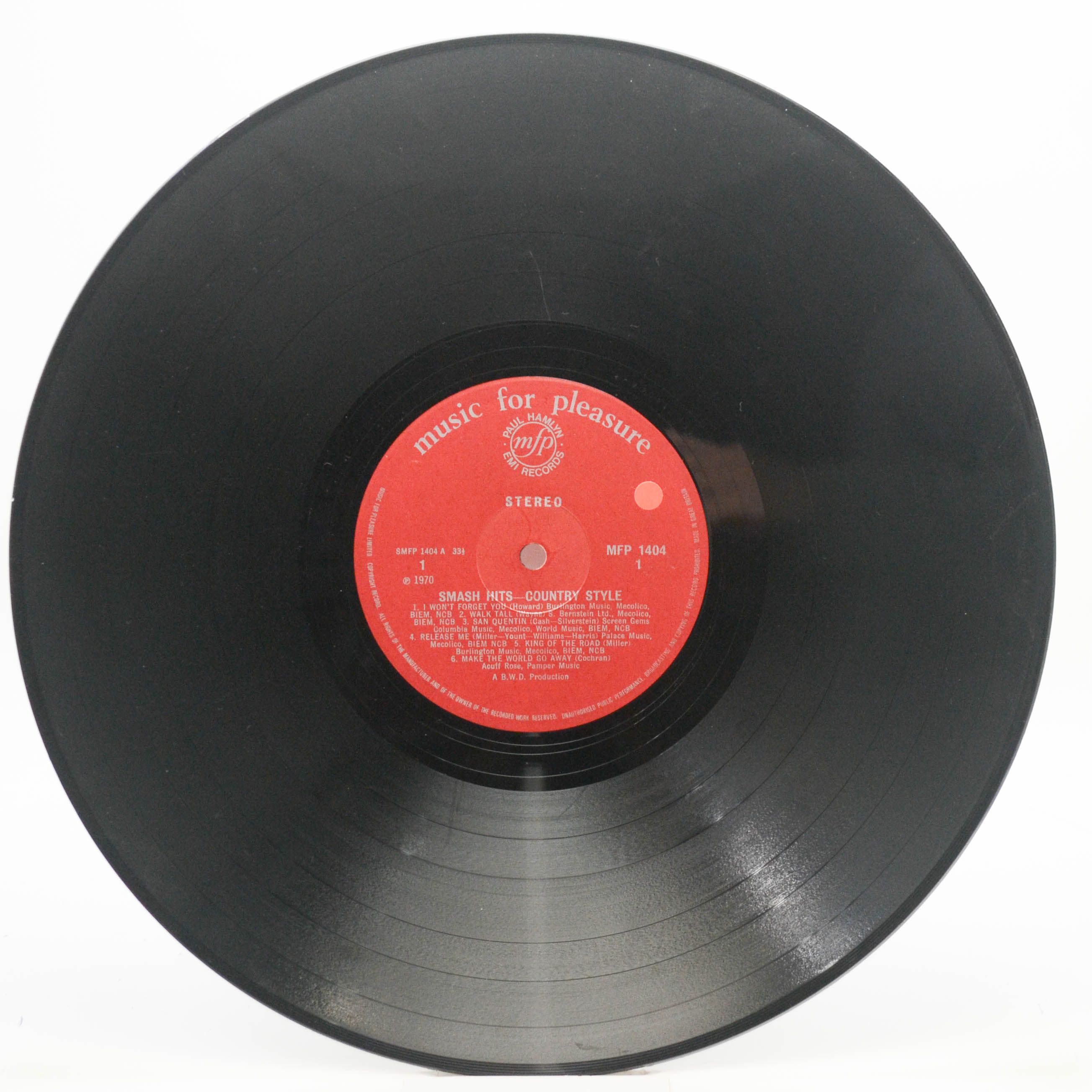 Unknown Artist — Smash Hits - Country Style (UK), 1970