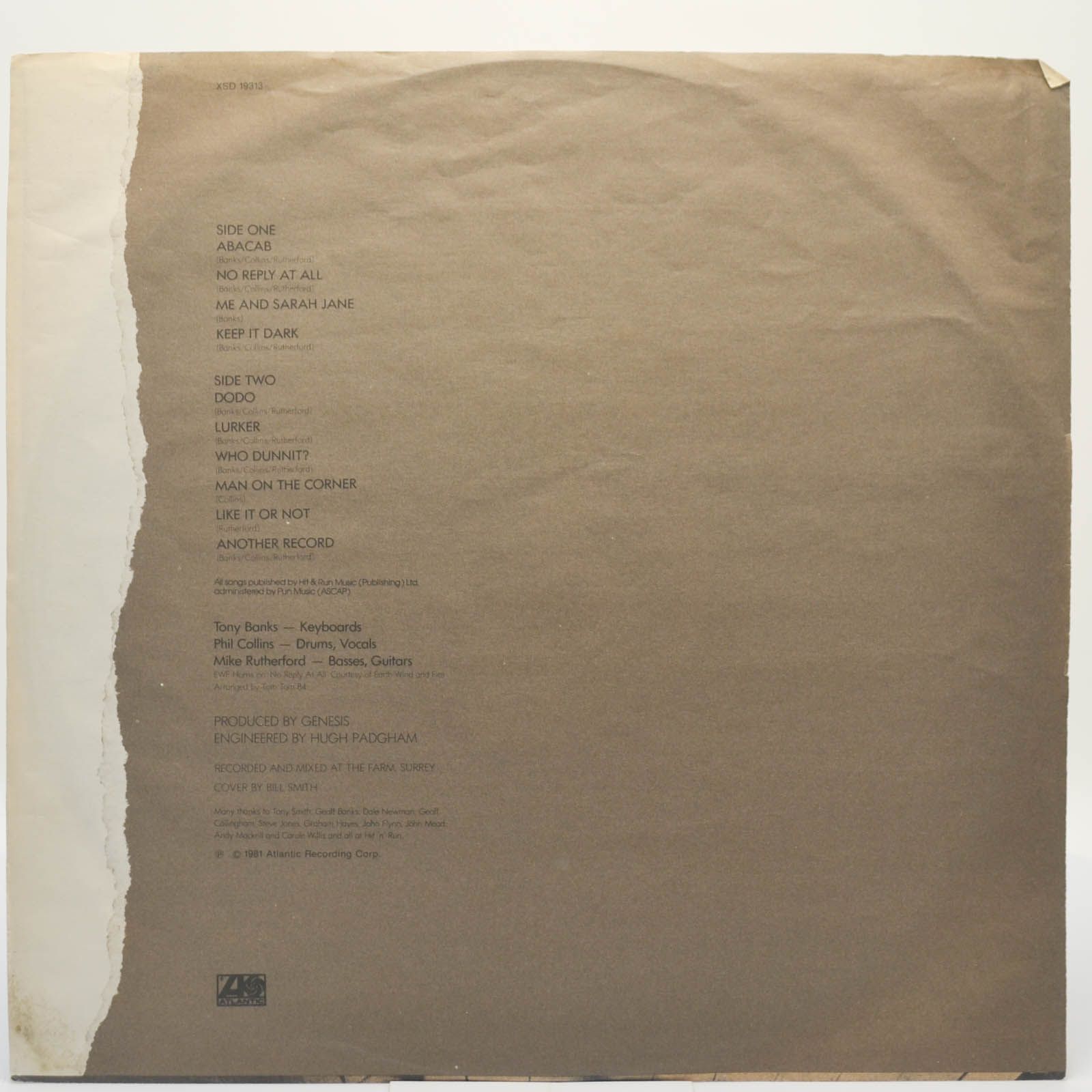 Genesis — Abacab, 1981