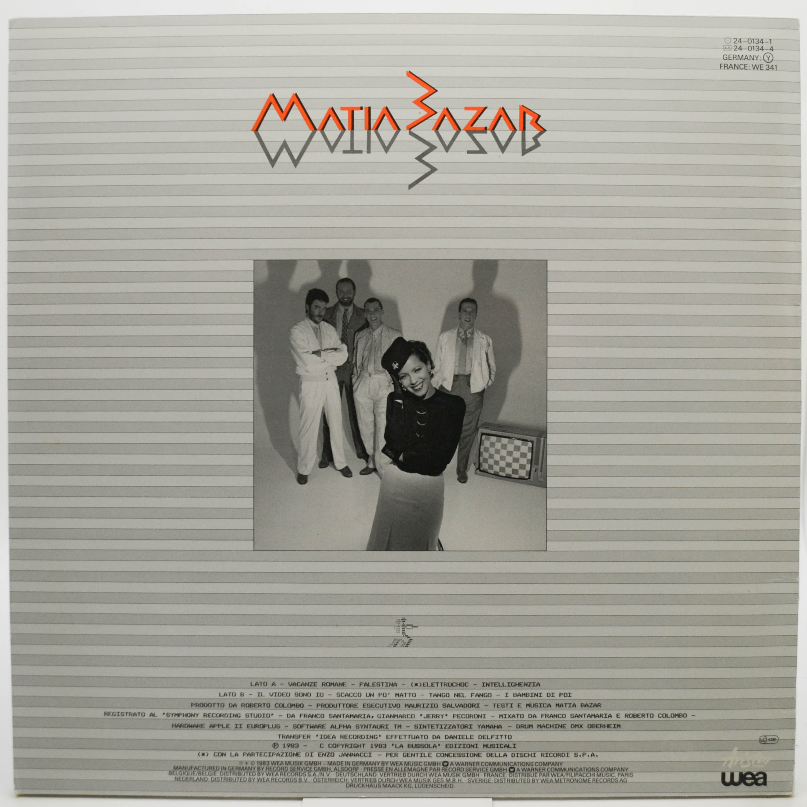 Matia Bazar — Tango, 1983