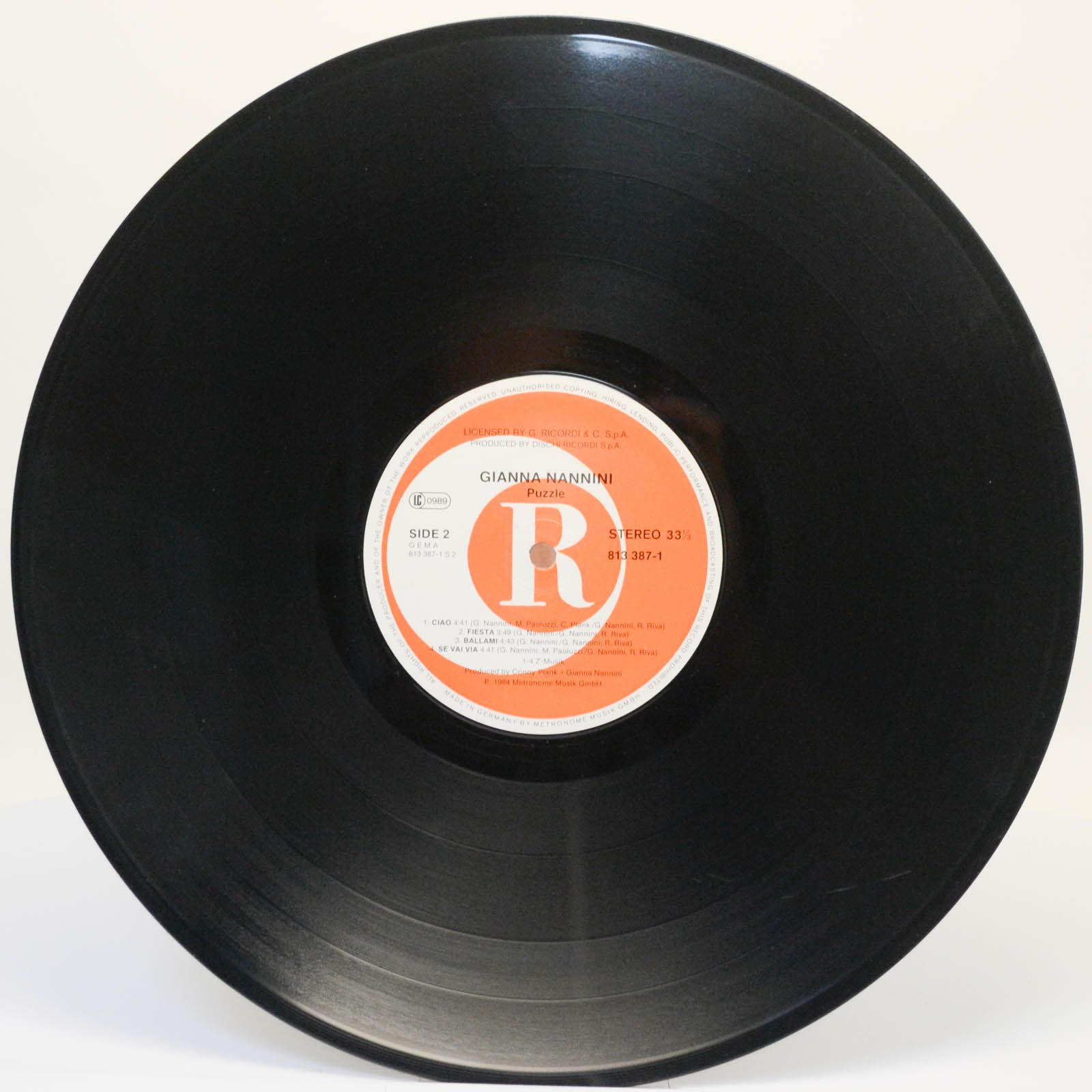 Gianna Nannini — Puzzle, 1984