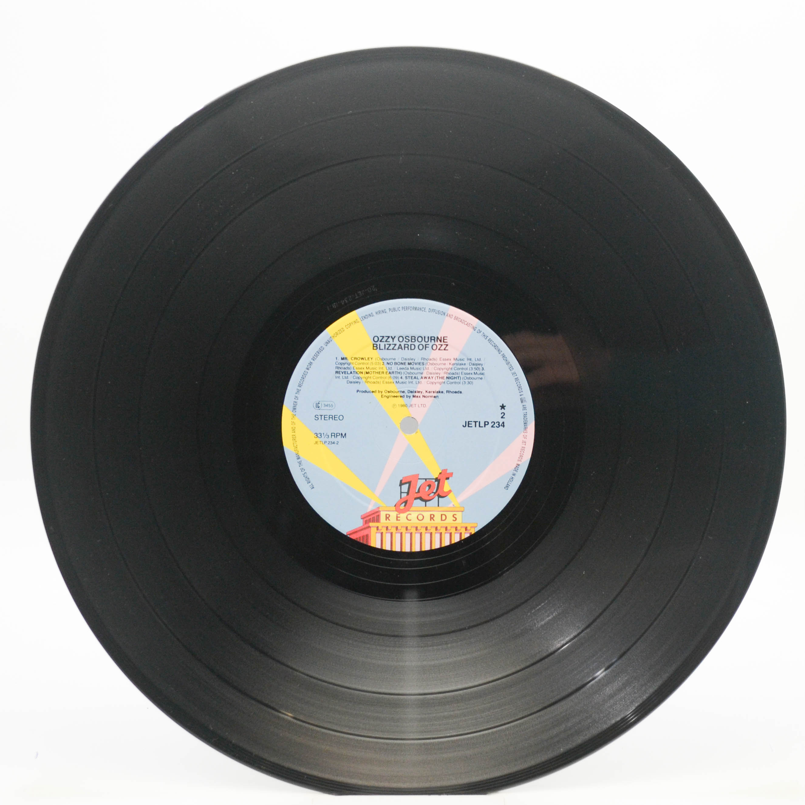 Ozzy Osbourne — Blizzard Of Ozz, 1980