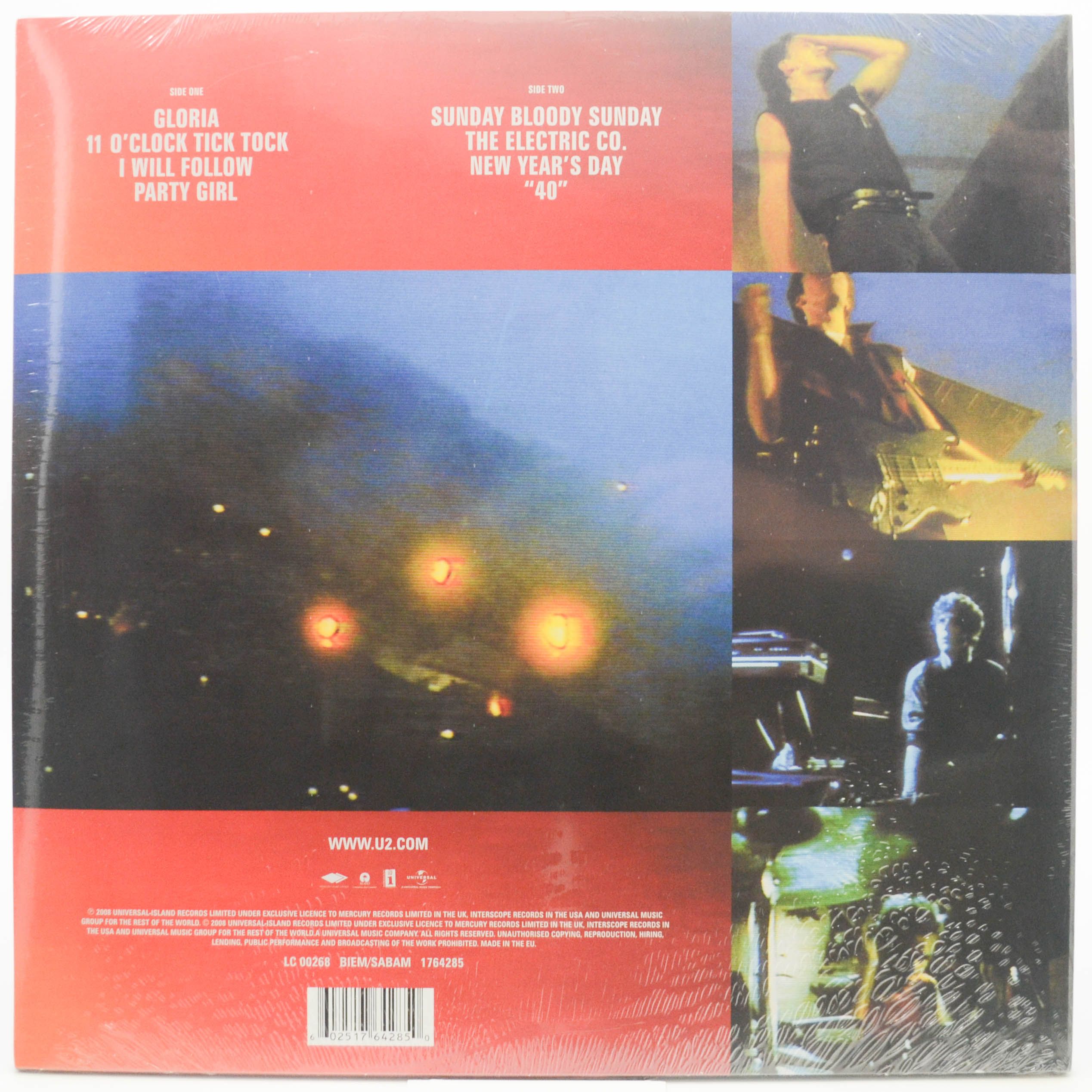 U2 — Live "Under A Blood Red Sky", 1983