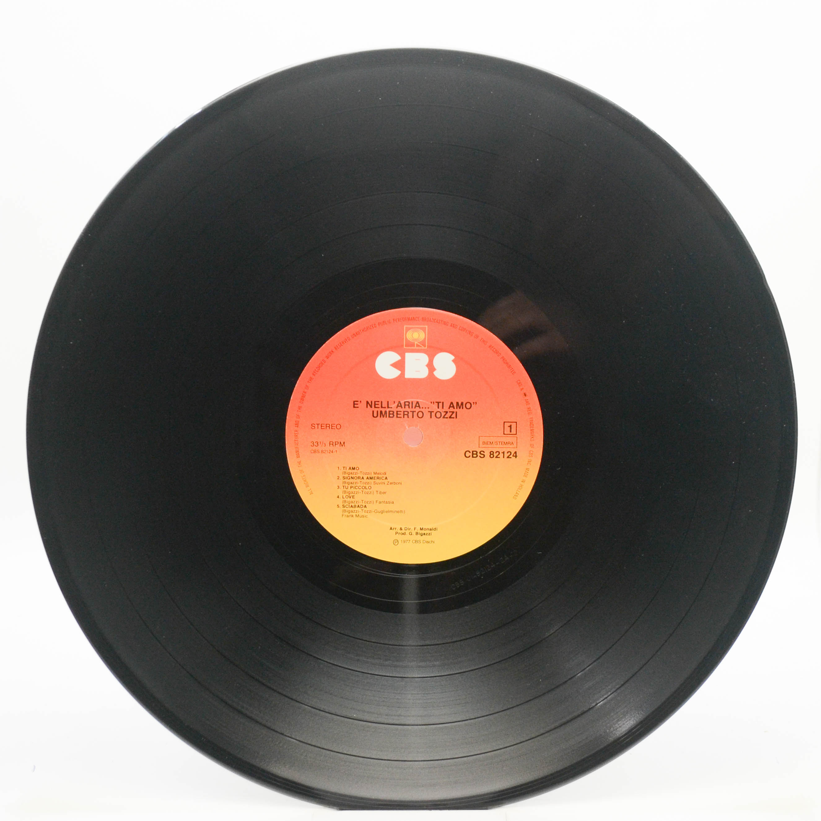 Umberto Tozzi — È Nell'Aria...Ti Amo, 1977