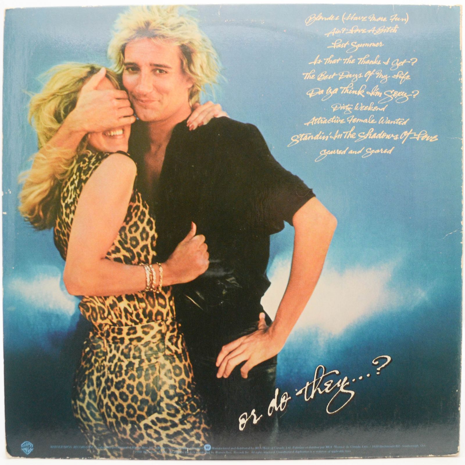 Rod Stewart — Blondes Have More Fun, 1978