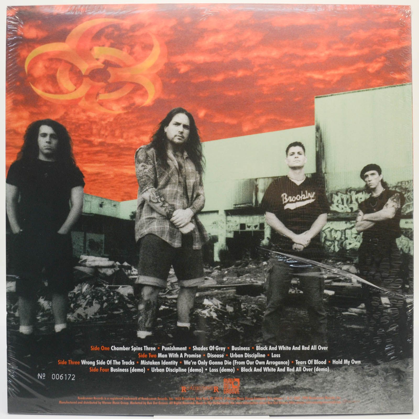 Biohazard — Urban Discipline (2LP), 1992