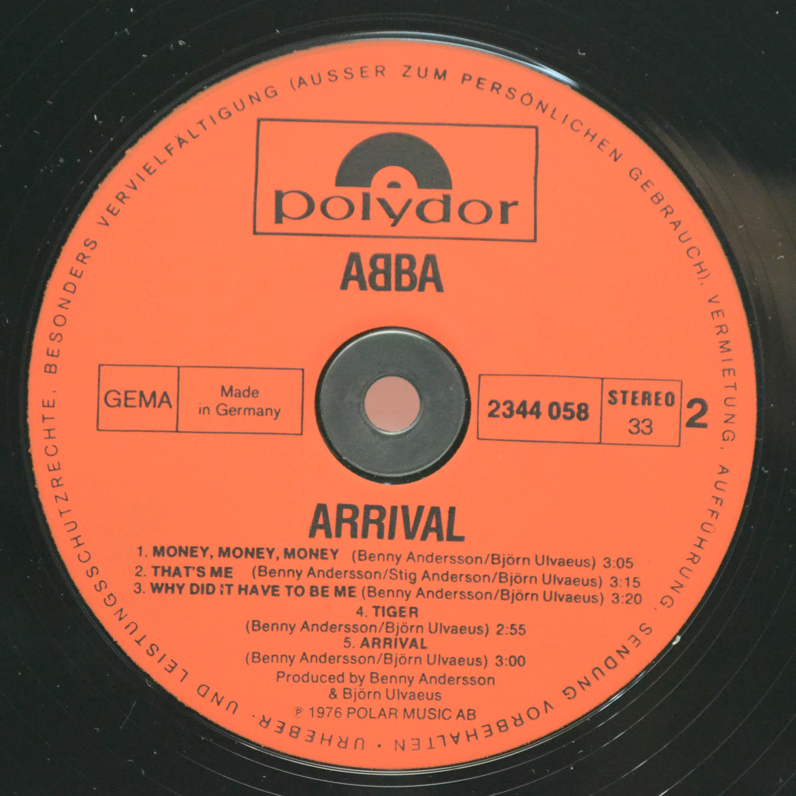 ABBA — Arrival, 1976