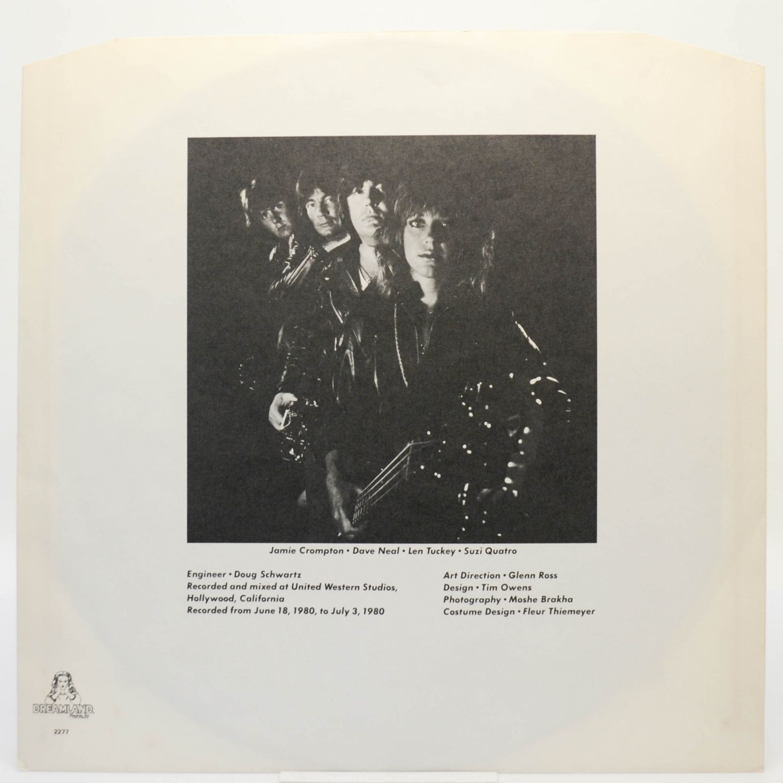 Suzi Quatro — Rock Hard, 1980