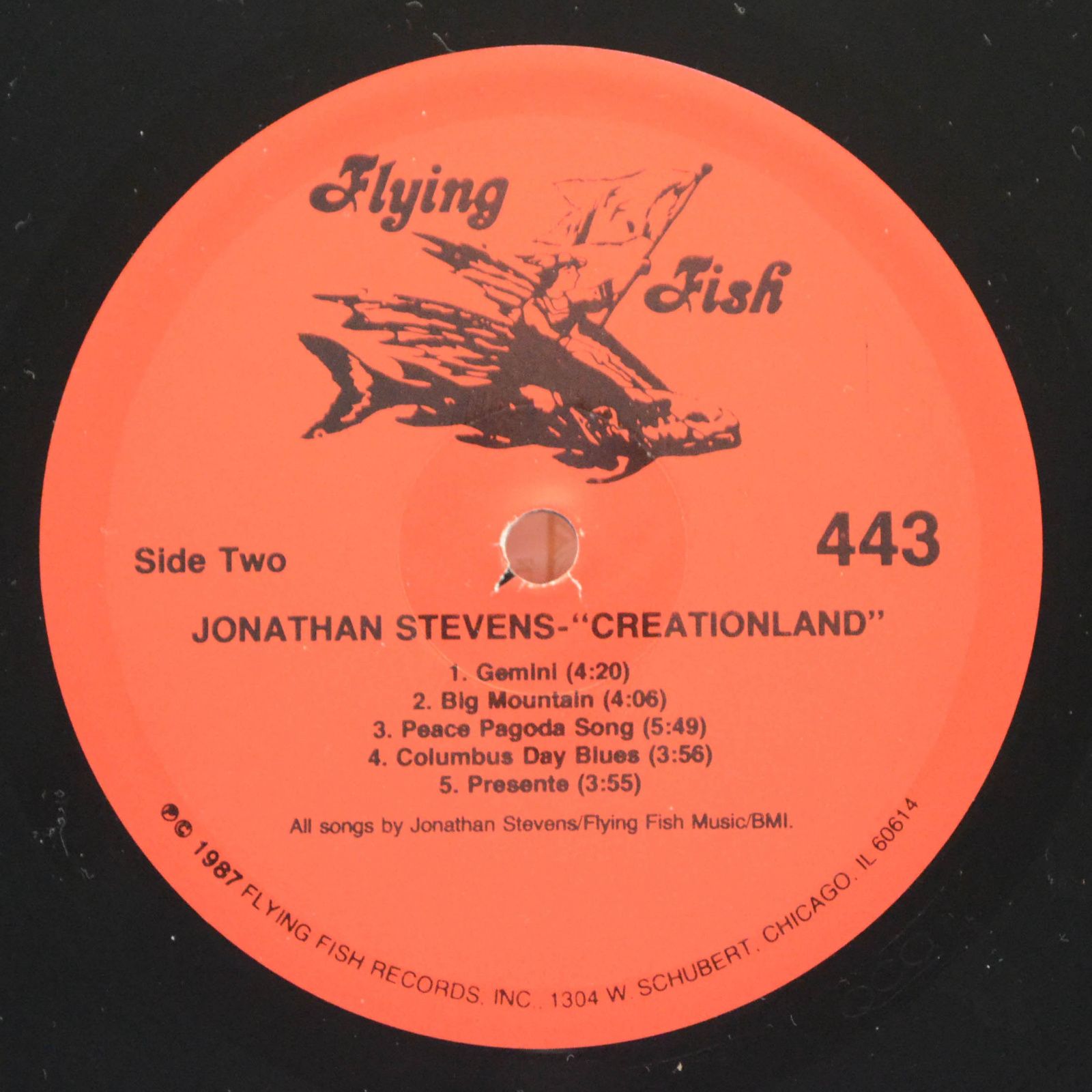 Jonathan Stevens — Creationland, 1987