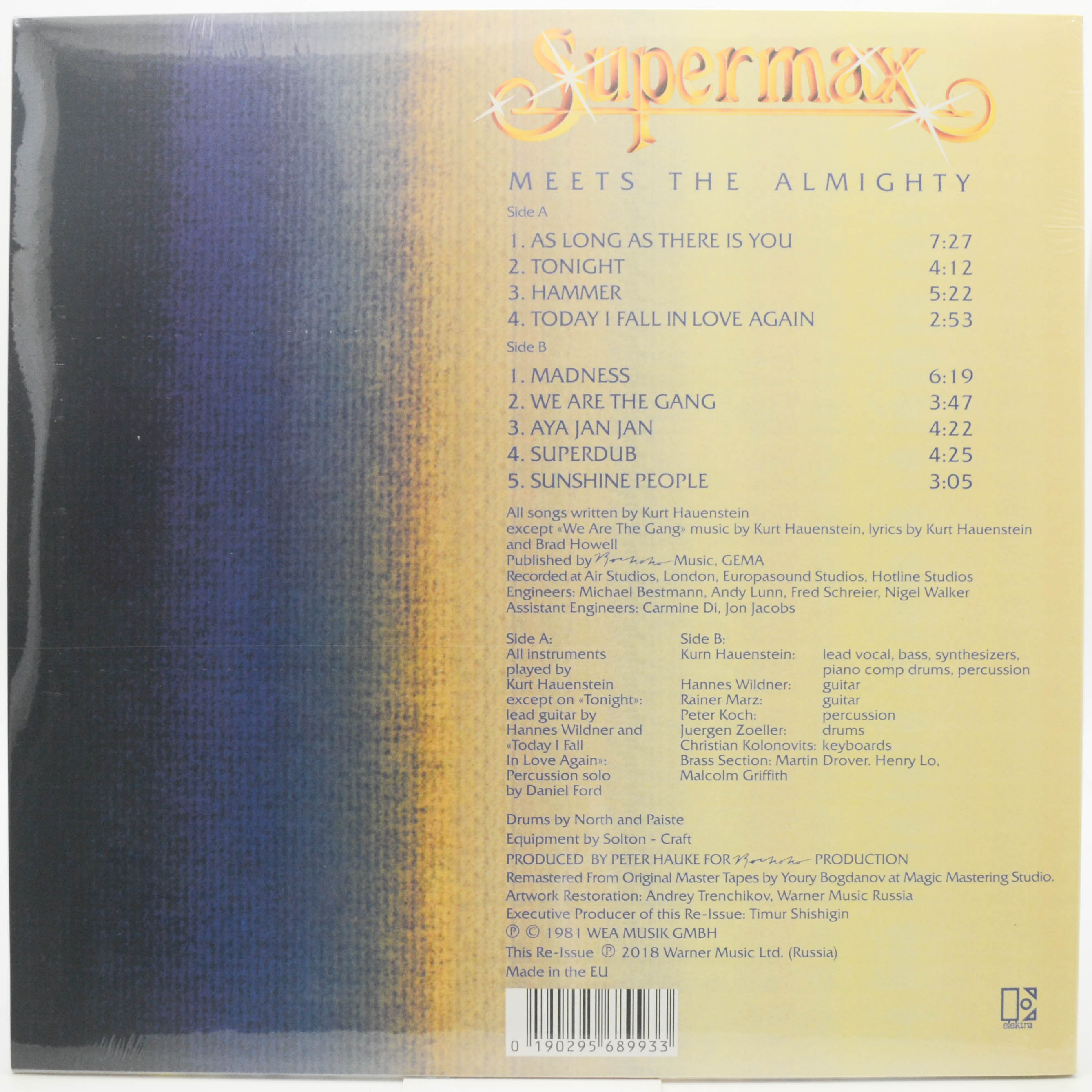 Supermax — Meets The Almighty, 1981