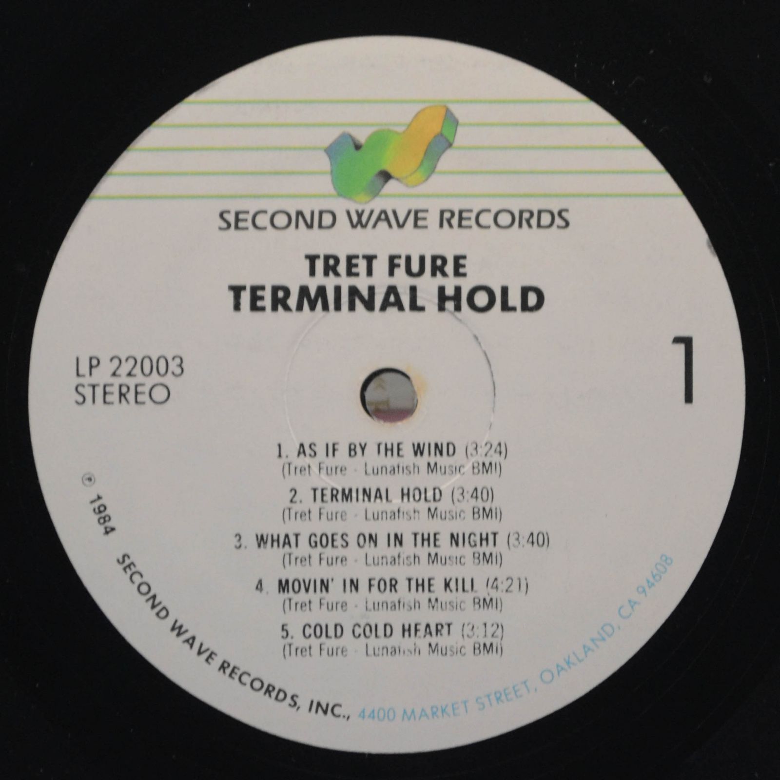 Tret Fure — Terminal Hold, 1984