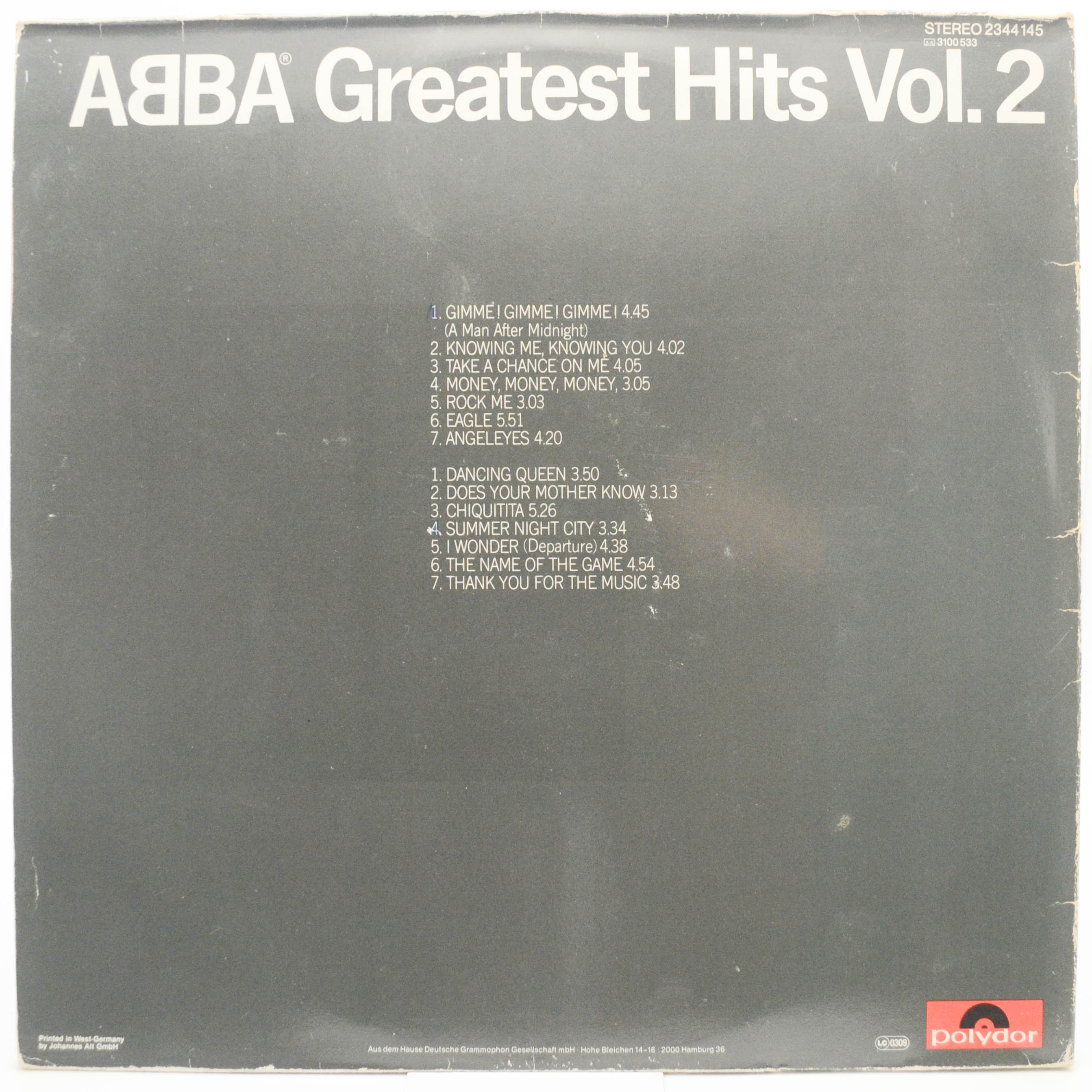 ABBA — Greatest Hits Vol. 2, 1979