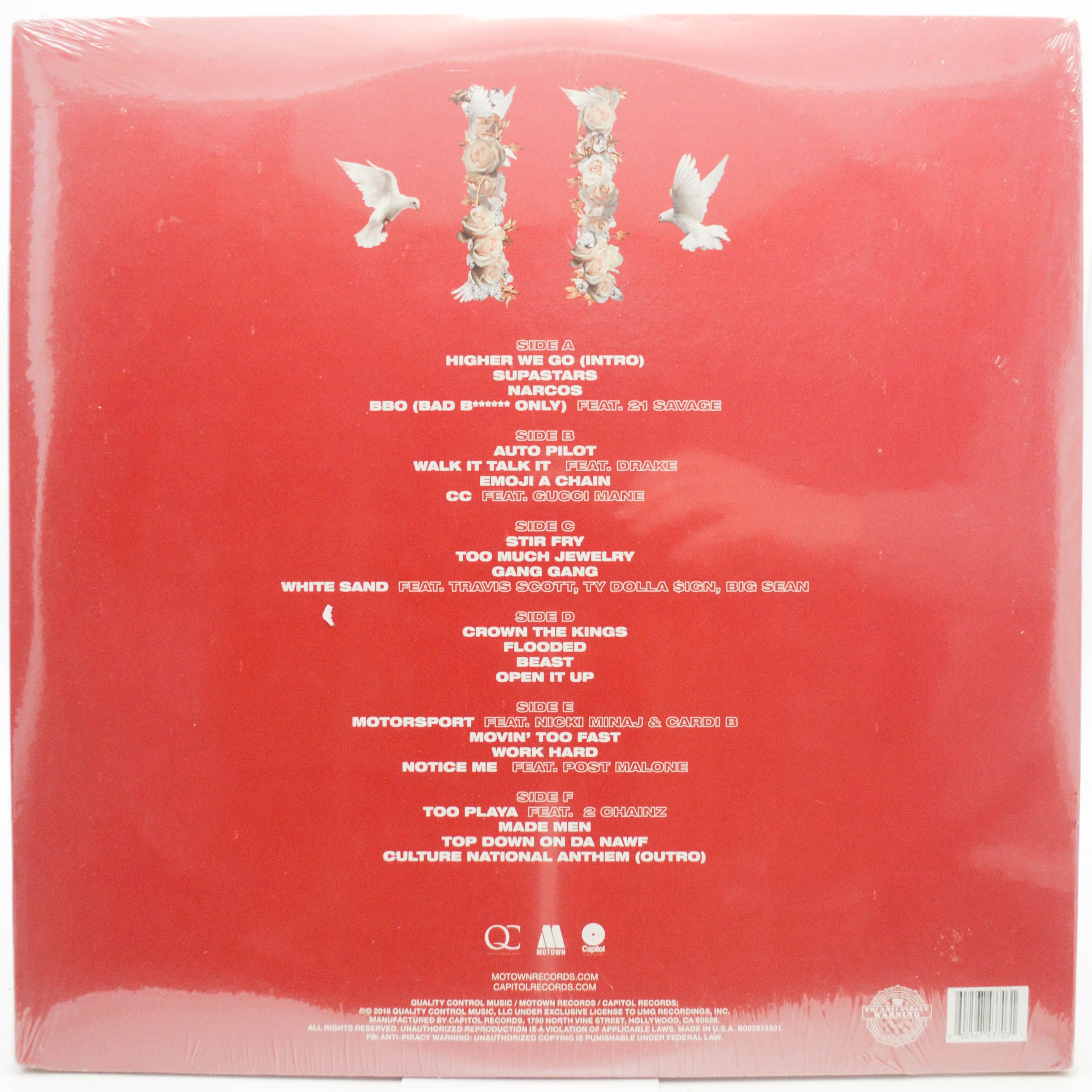 Migos — Culture II (3LP, 1-st, USA), 2018