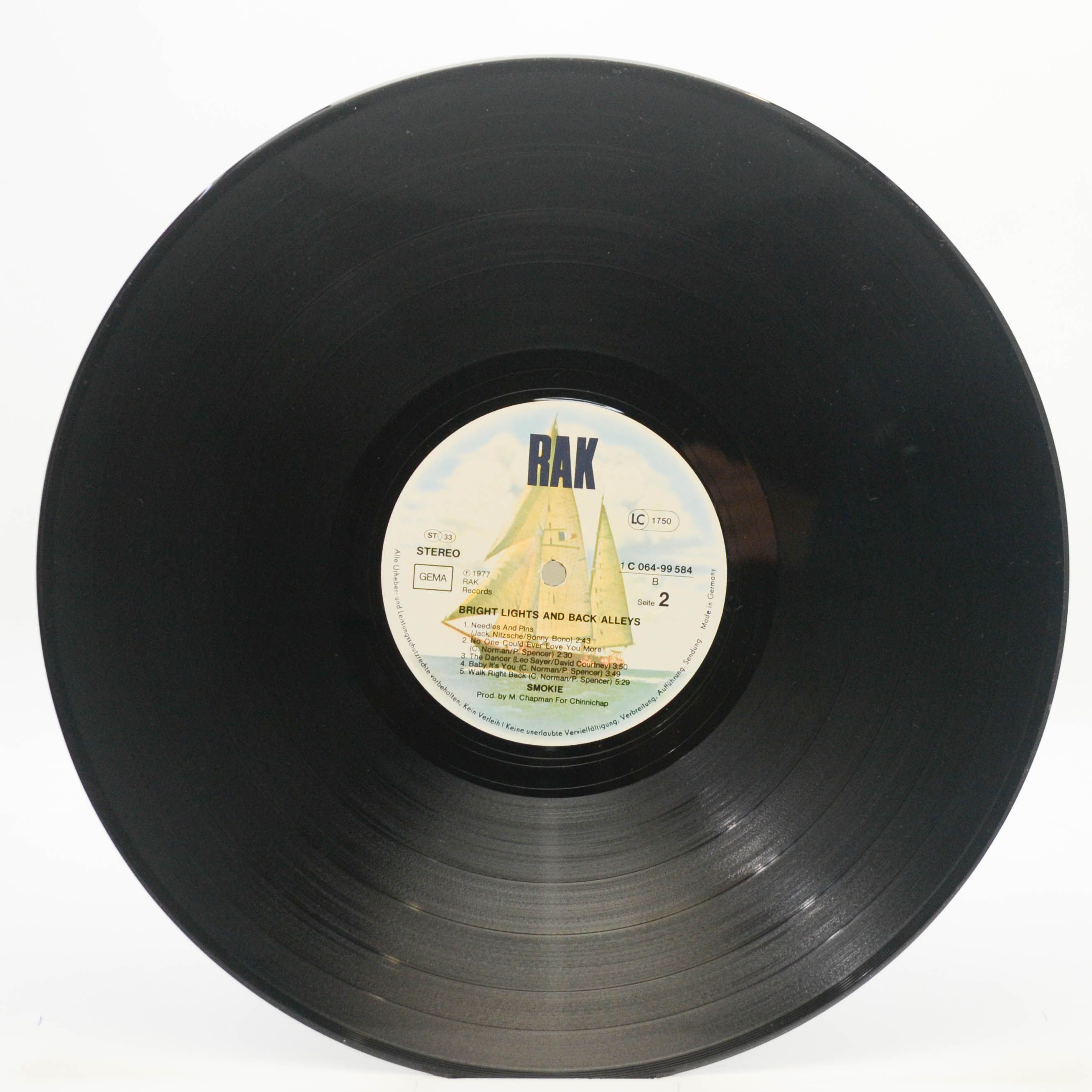 Smokie — Bright Lights & Back Alleys, 1977