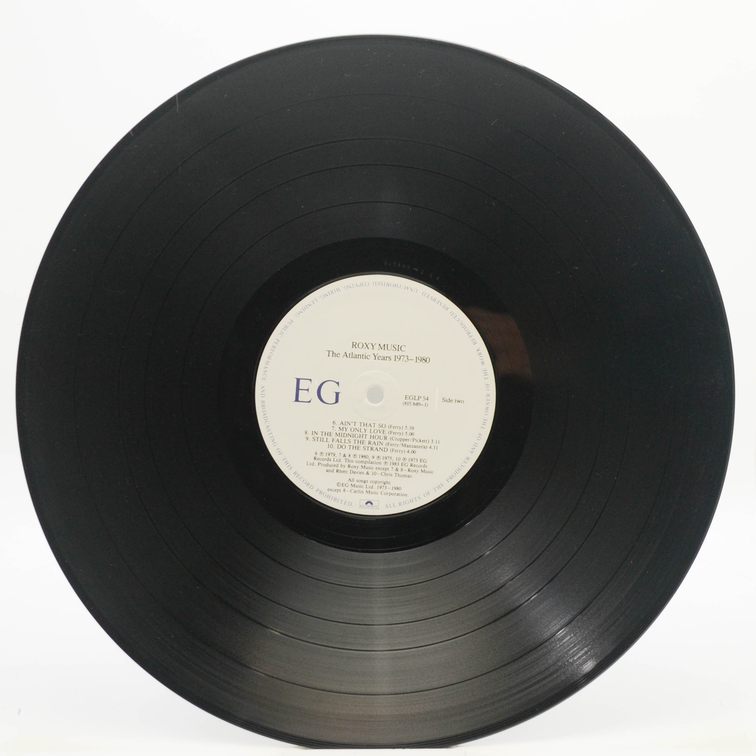 Roxy Music — The Atlantic Years 1973 - 1980, 1983