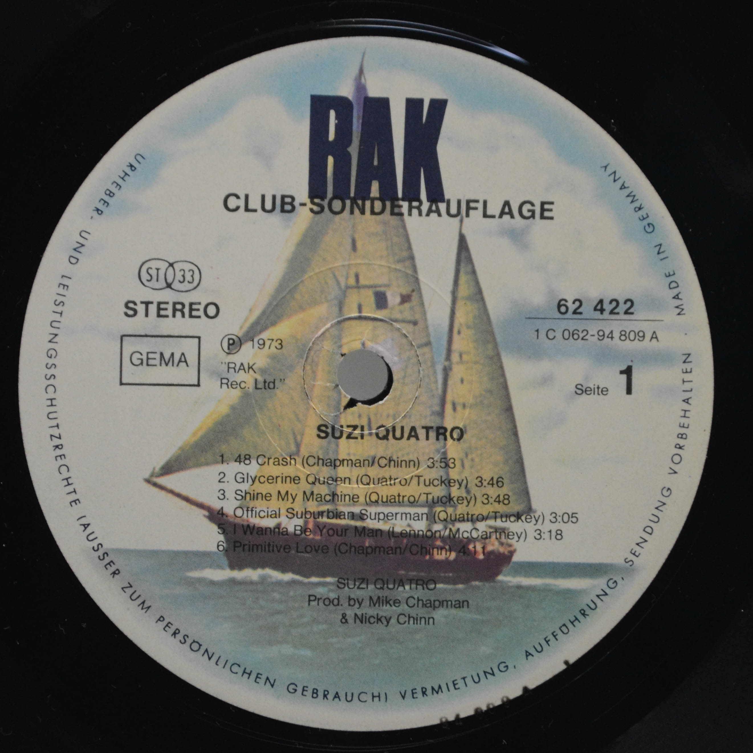 Suzi Quatro — Suzi Quatro, 1973