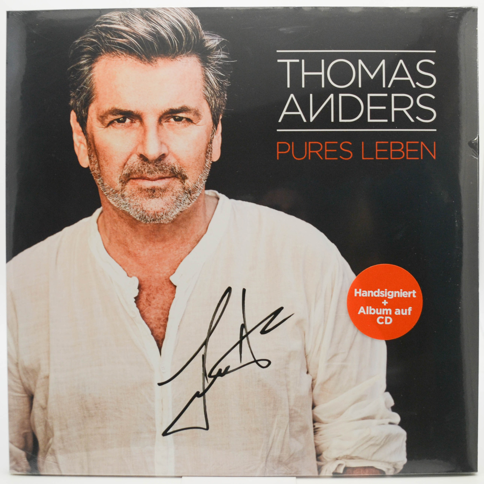 Thomas Anders — Pures Leben (2LP+CD, Автограф), 2017