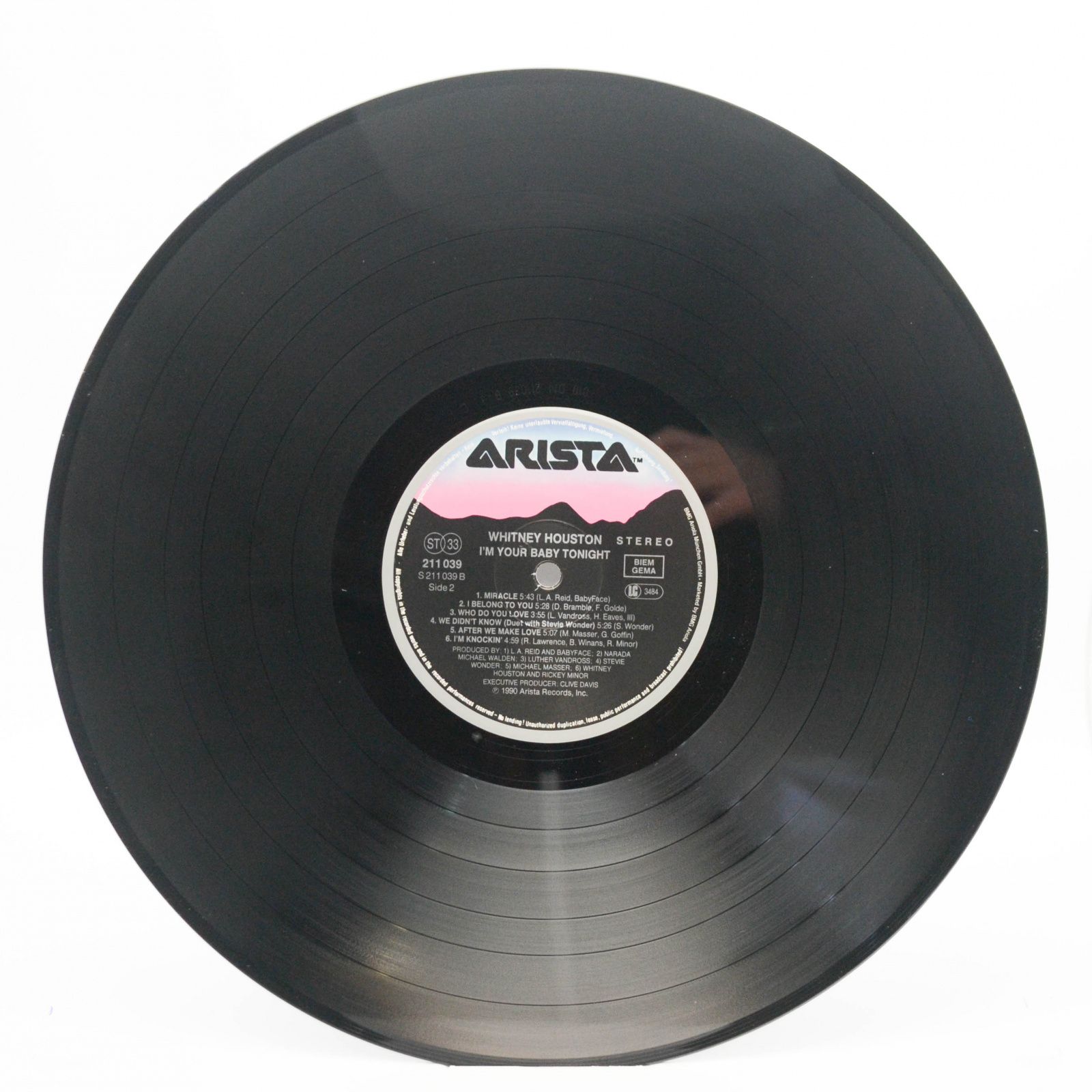 Whitney Houston — I'm Your Baby Tonight, 1990