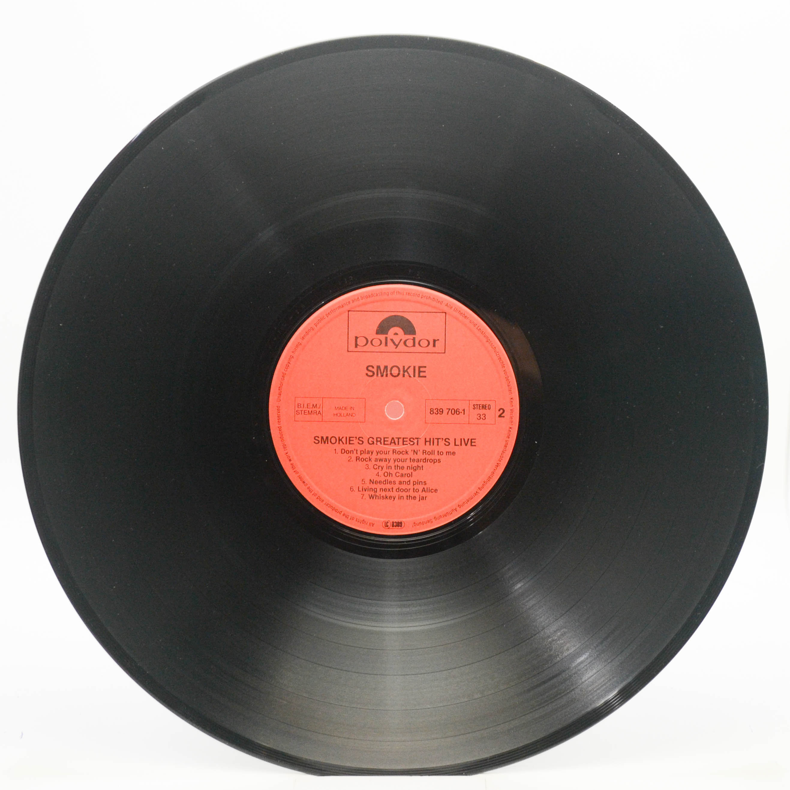 Smokie — Greatest Hits Live, 1989