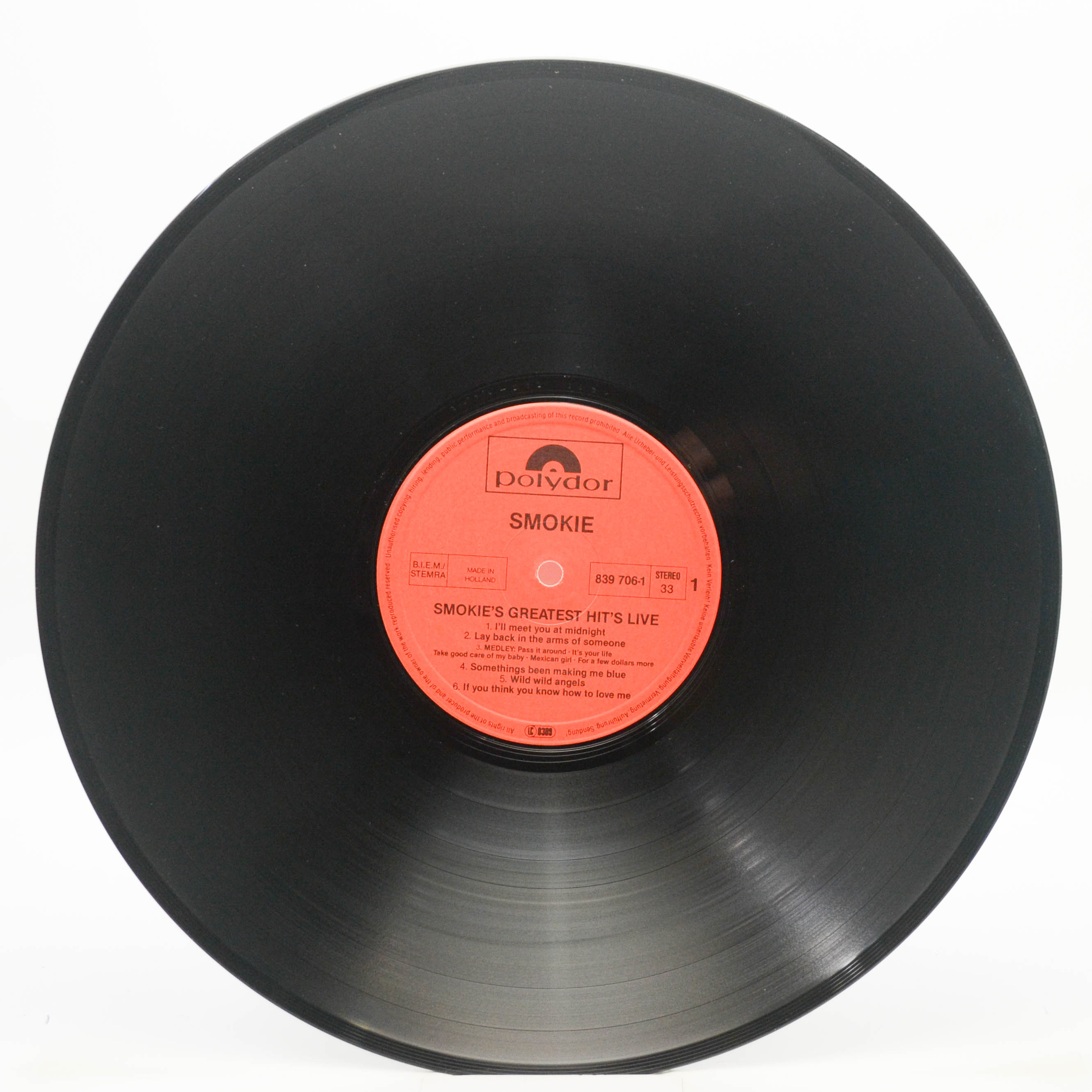 Smokie — Greatest Hits Live, 1989