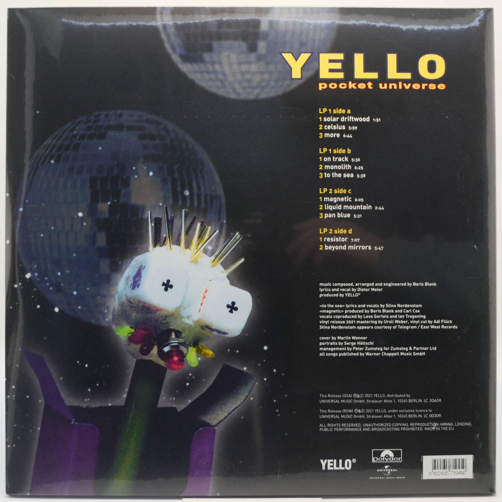 Yello — Pocket Universe (2LP), 1997