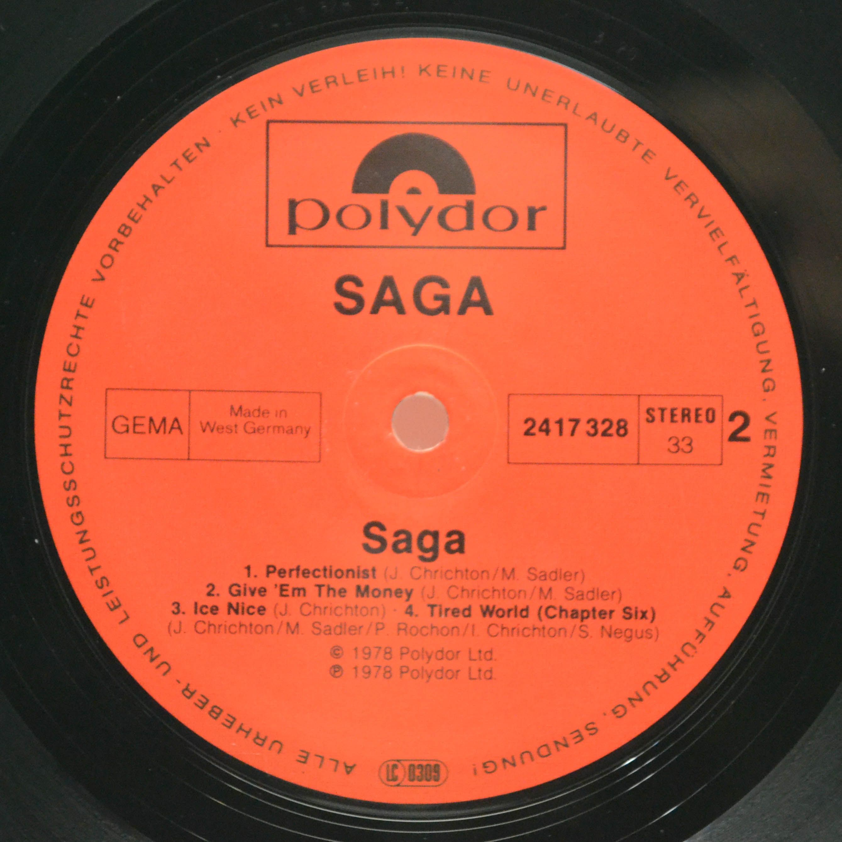 Saga — Saga, 1978