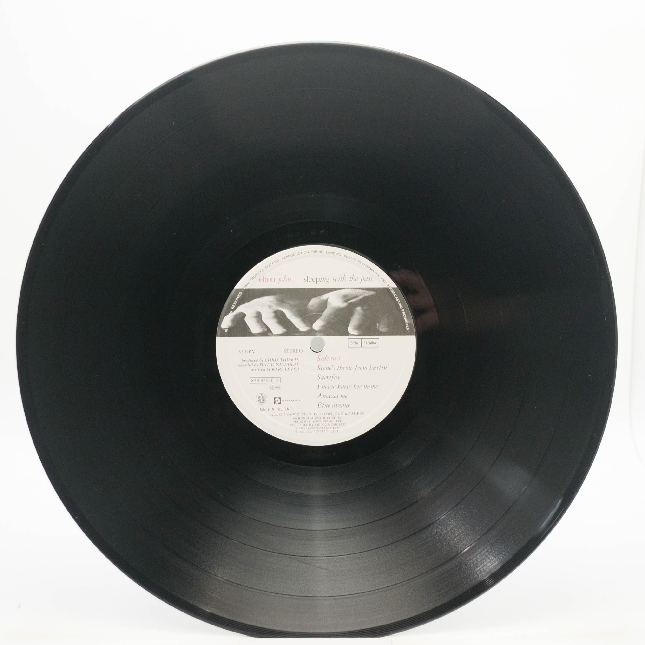 Elton John — Sleeping With The Past, 1989