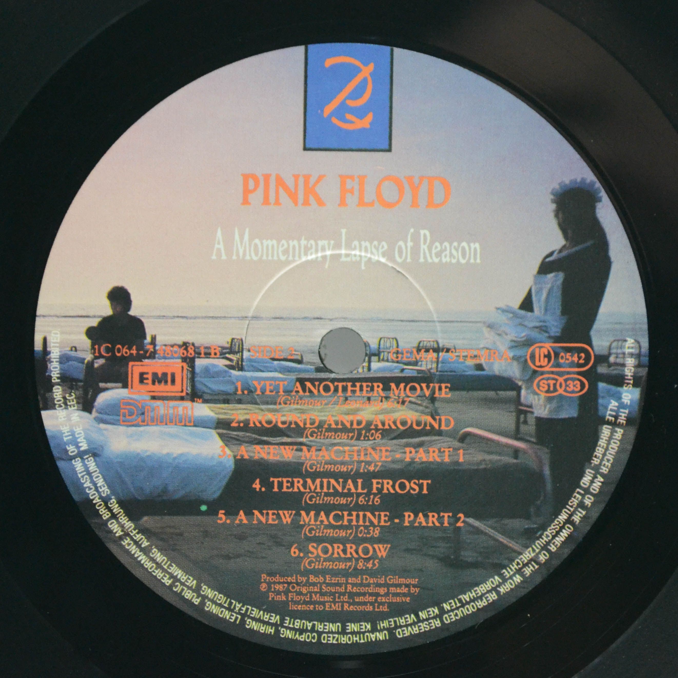Pink Floyd — A Momentary Lapse Of Reason, 1987