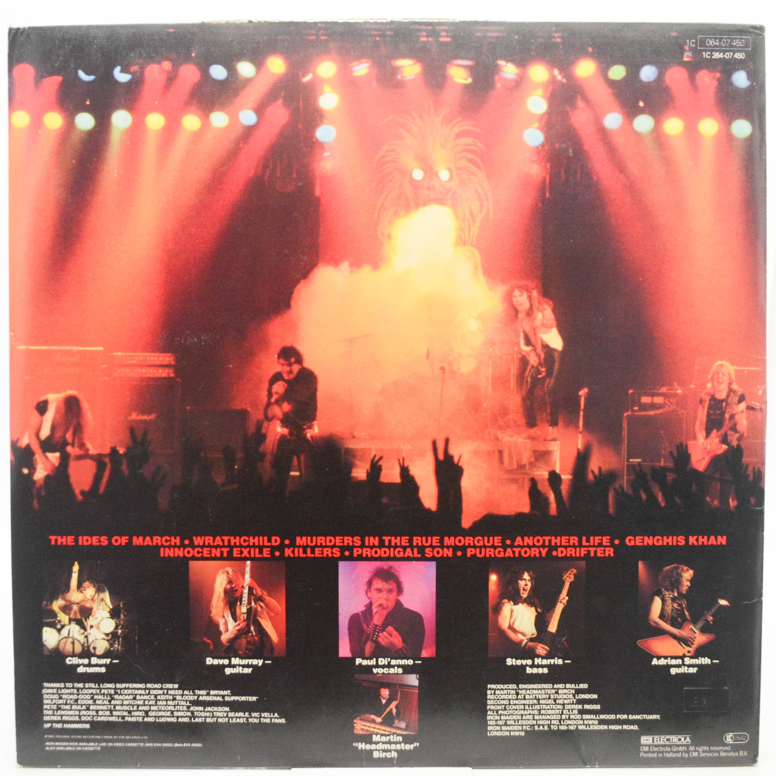 Iron Maiden — Killers, 1981