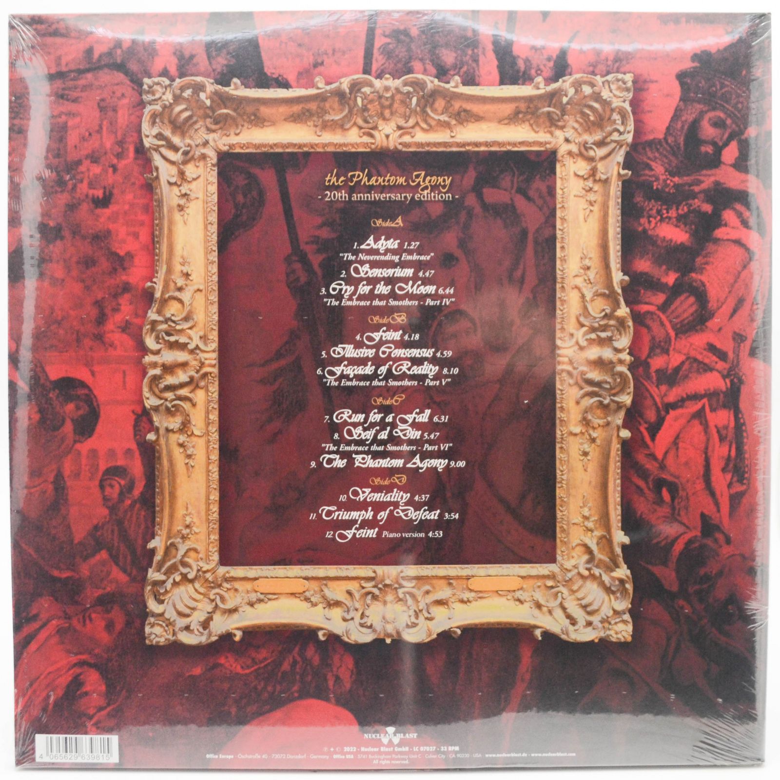 Epica — The Phantom Agony (2LP), 2003