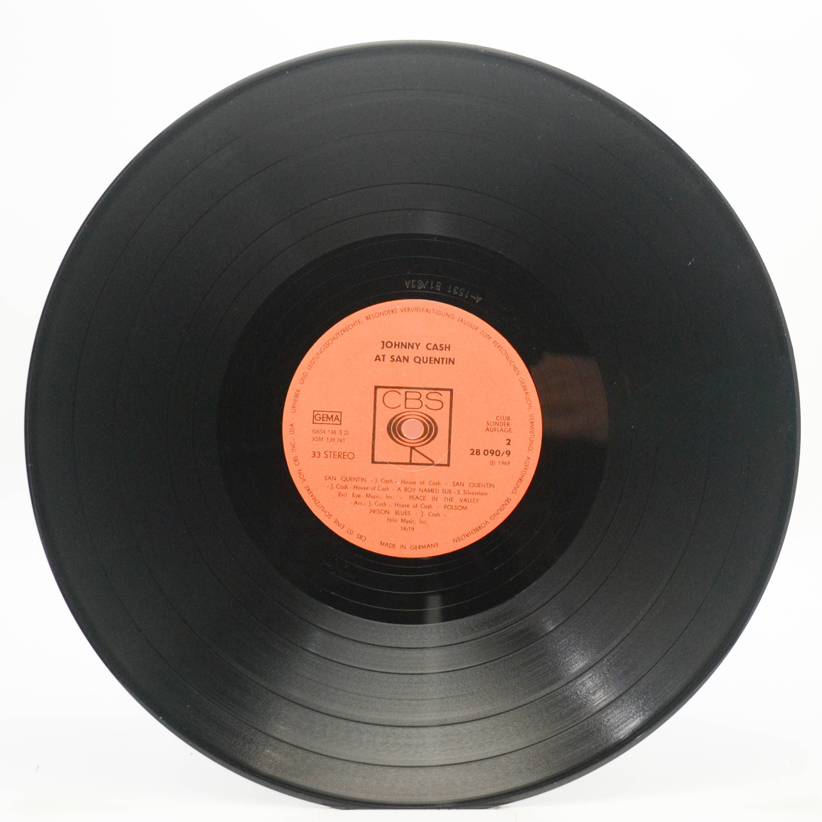 Johnny Cash — Johnny Cash At San Quentin, 1969