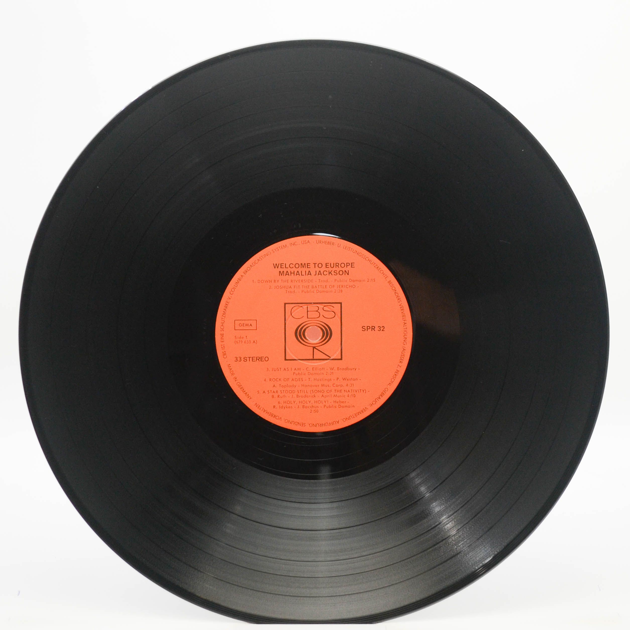 Mahalia Jackson — Welcome To Europe, 1969