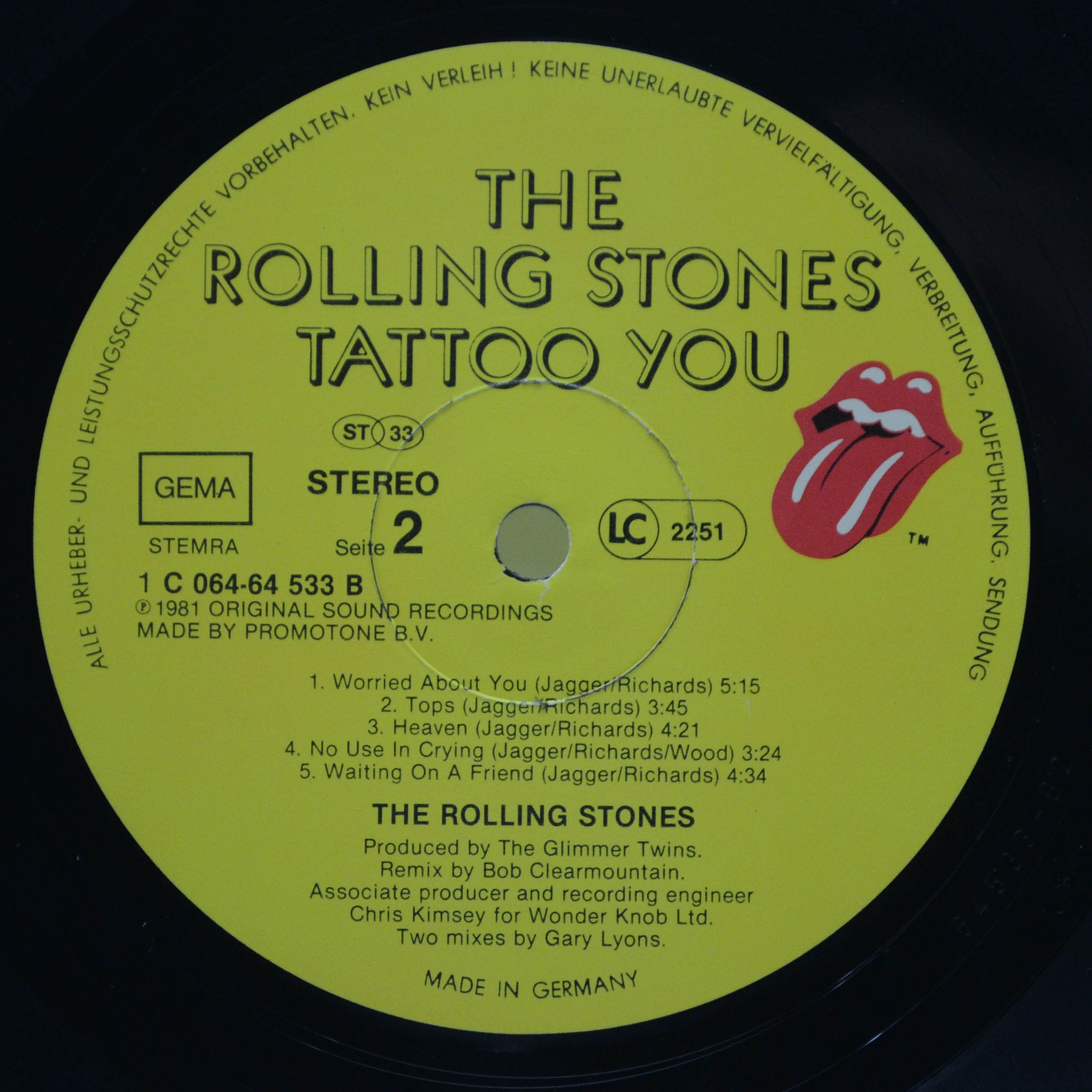 Rolling Stones — Tattoo You, 1981