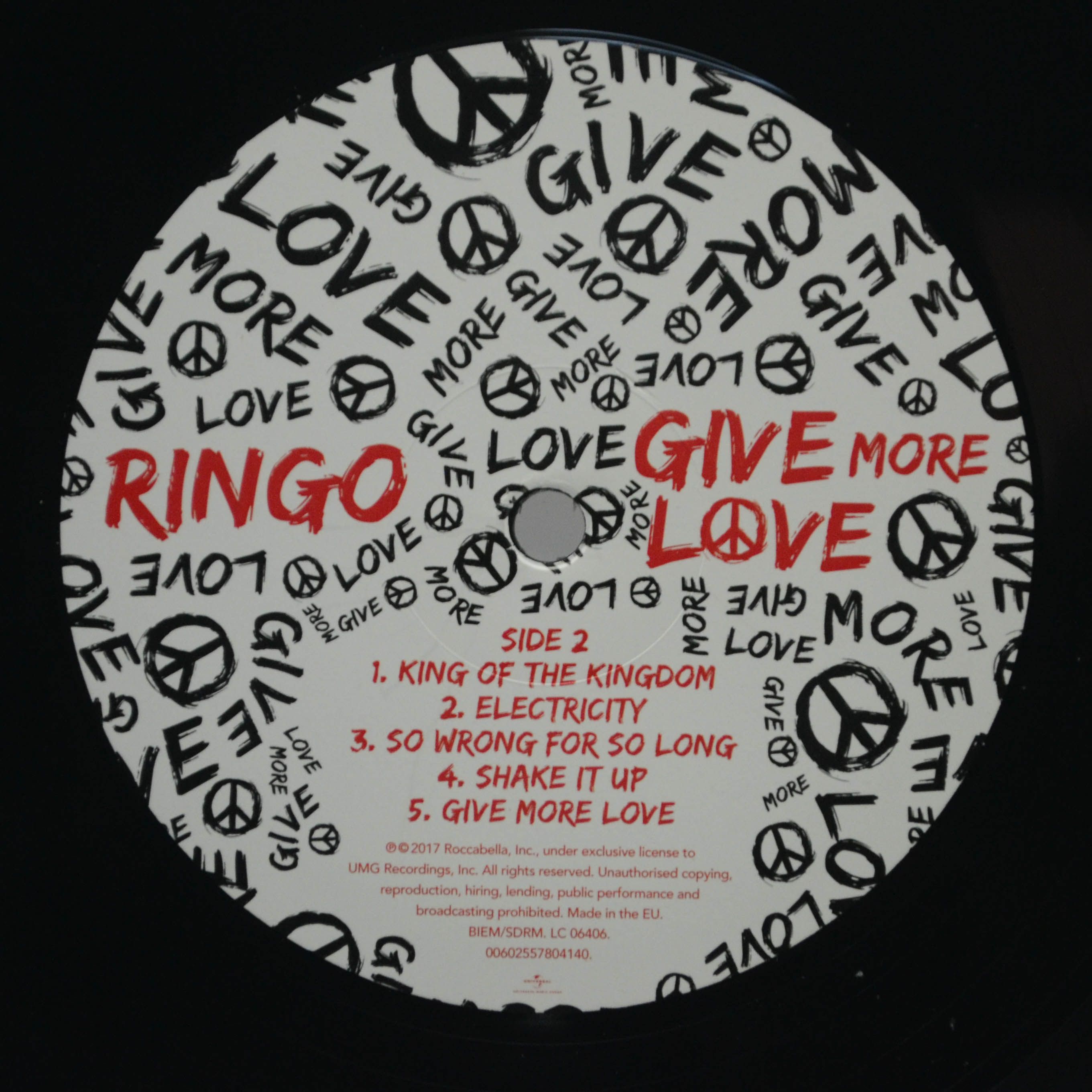 Ringo — Give More Love (2LP), 2017