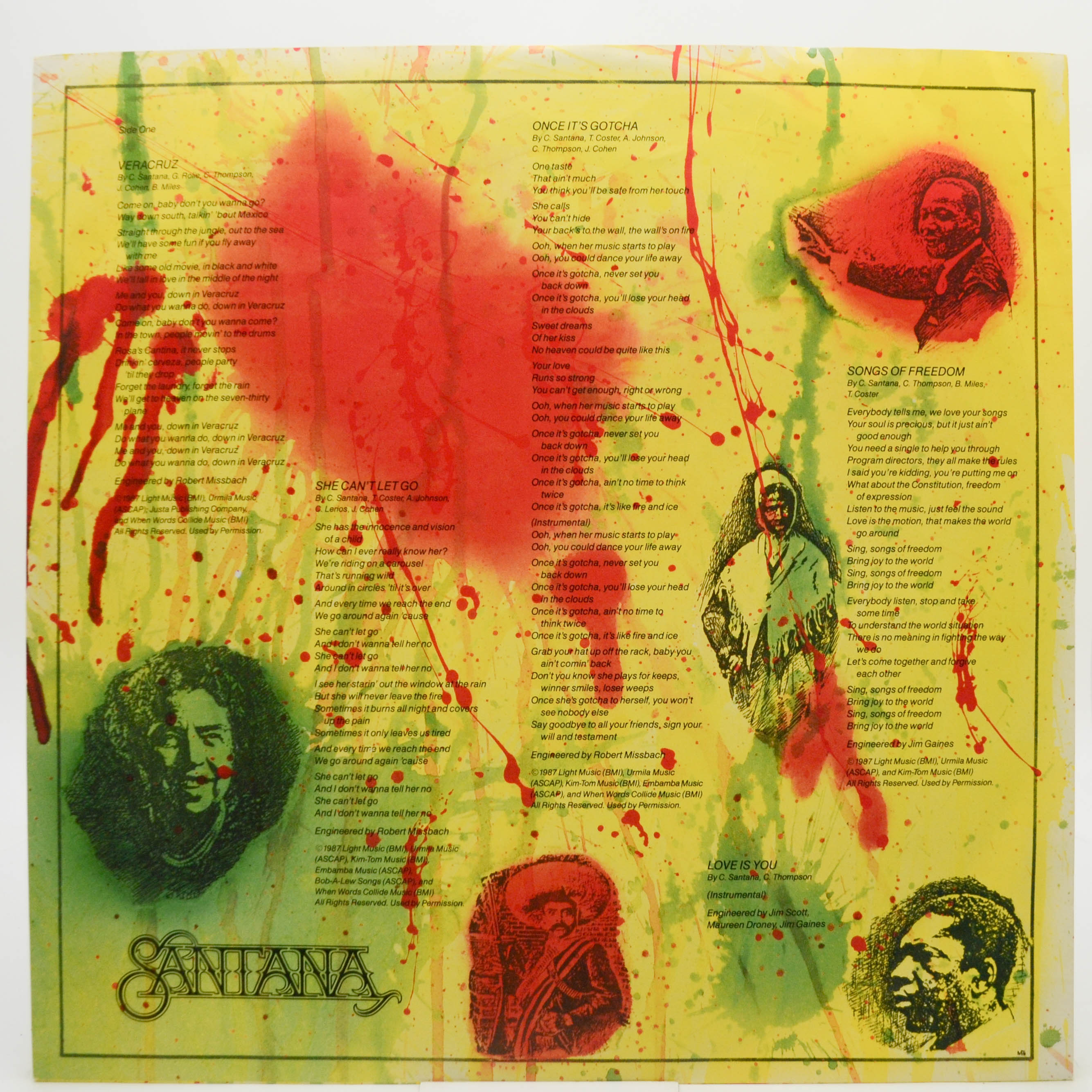 Santana — Freedom, 1987