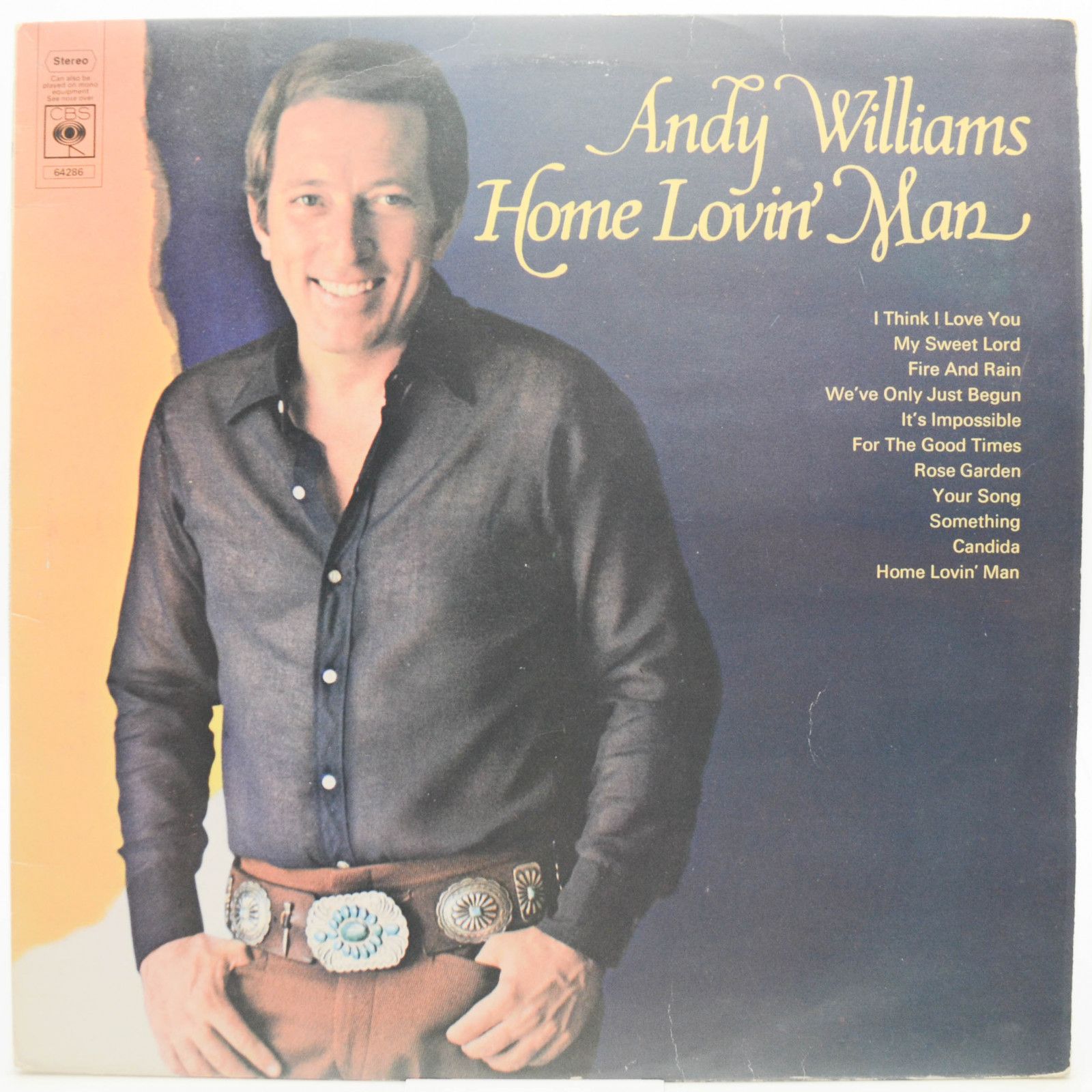 Andy Williams — Home Lovin' Man (UK), 1971