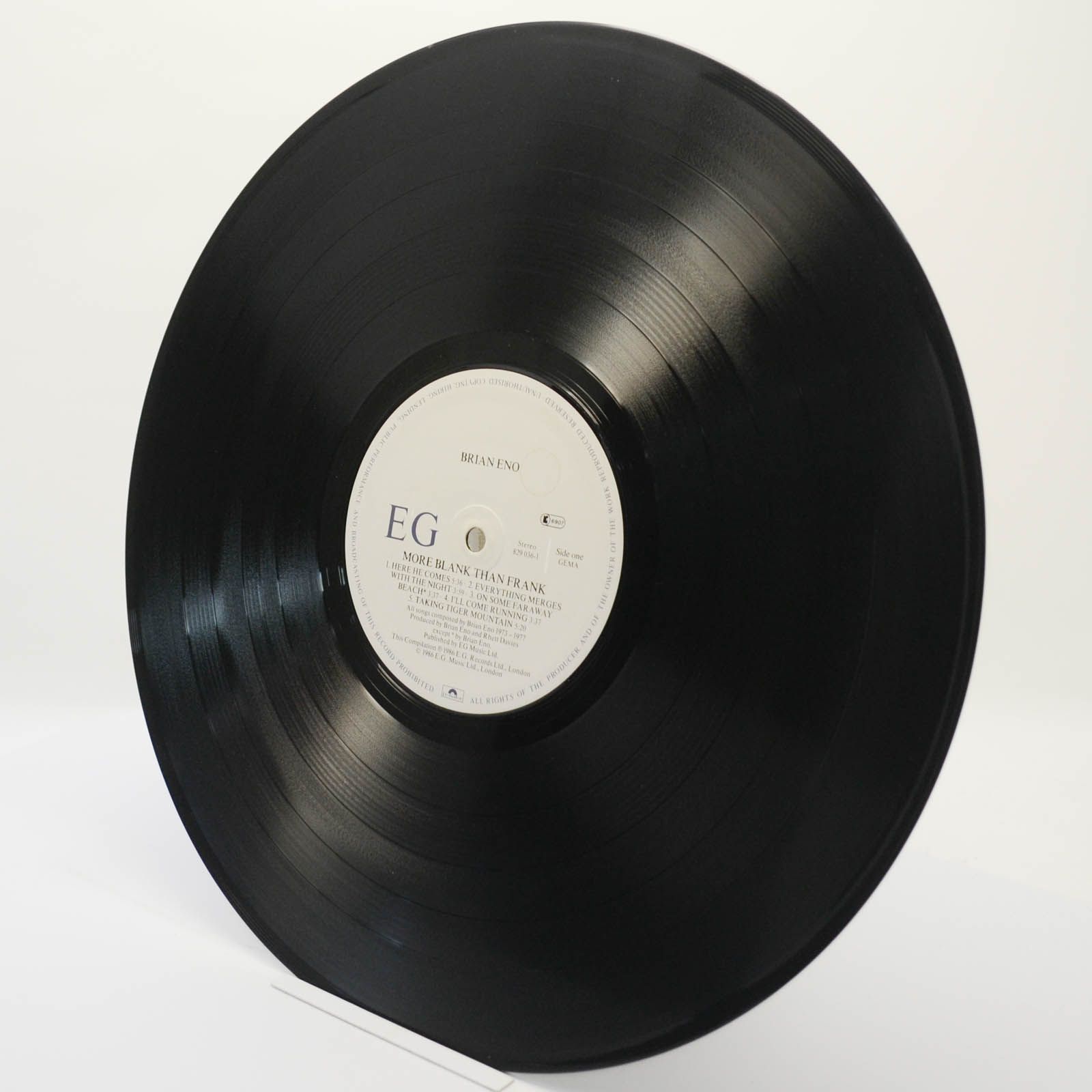 Eno — More Blank Than Frank, 1986