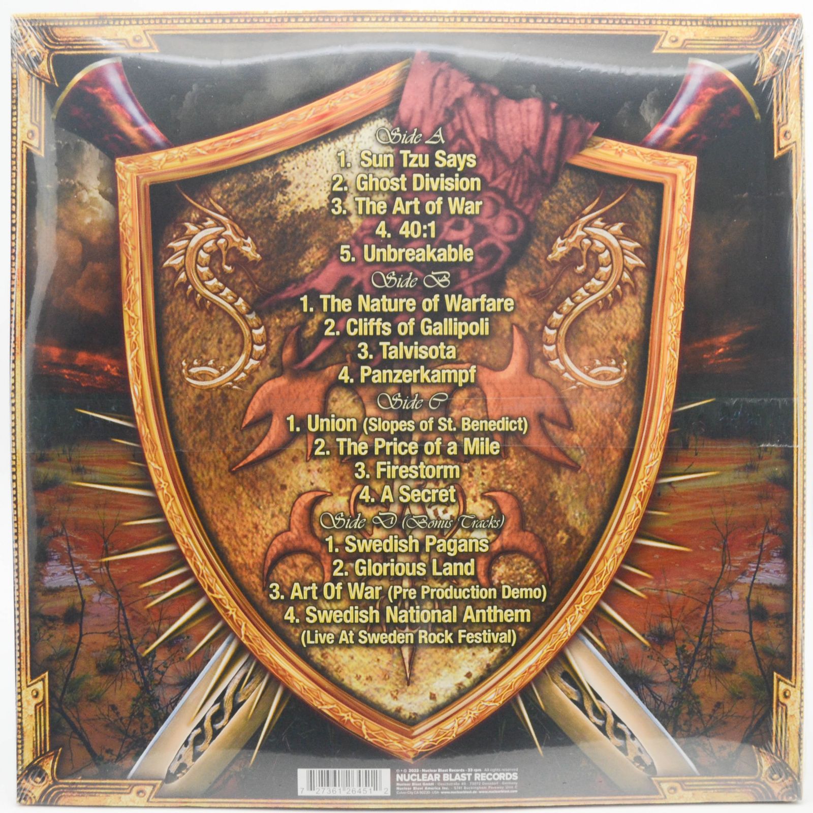 Sabaton — The Art Of War Re-Armed (2LP), 2008