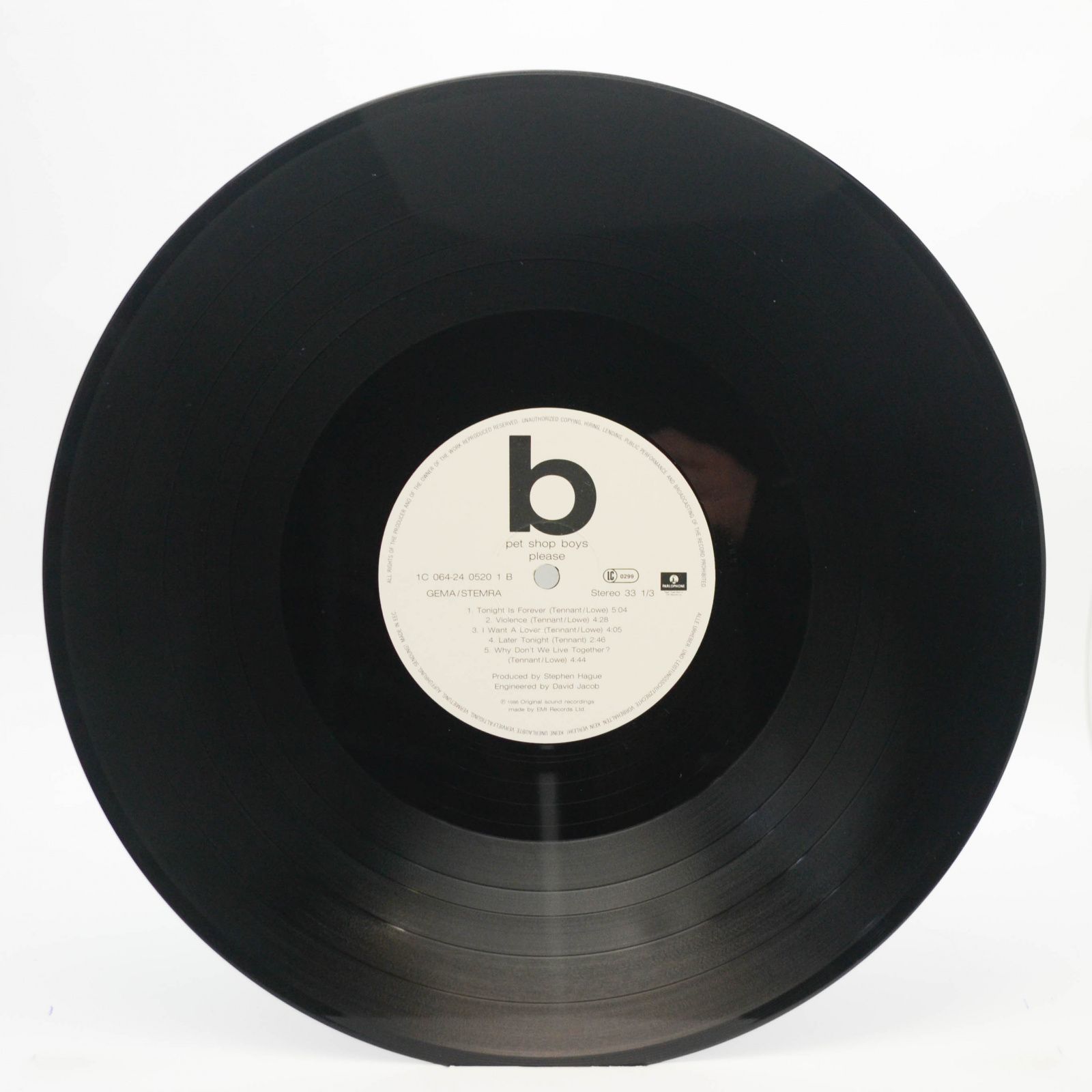 Pet Shop Boys — Please, 1986