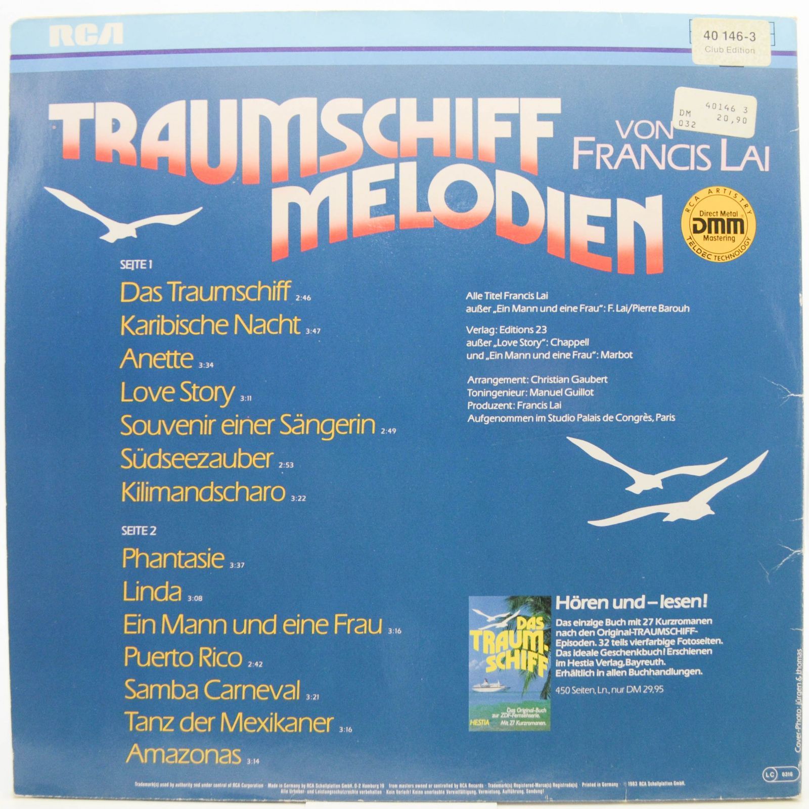 Francis Lai — Traumschiff-Melodien, 1983