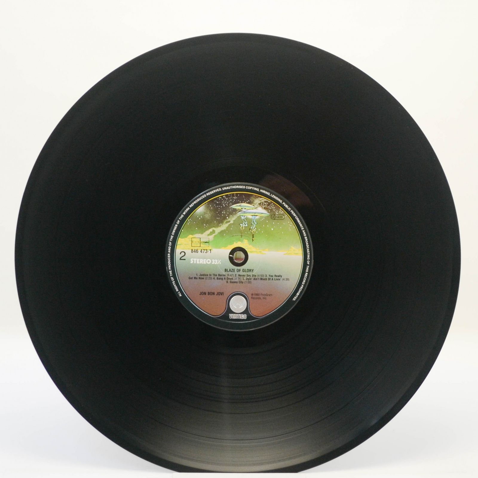 Jon Bon Jovi — Blaze Of Glory, 1990