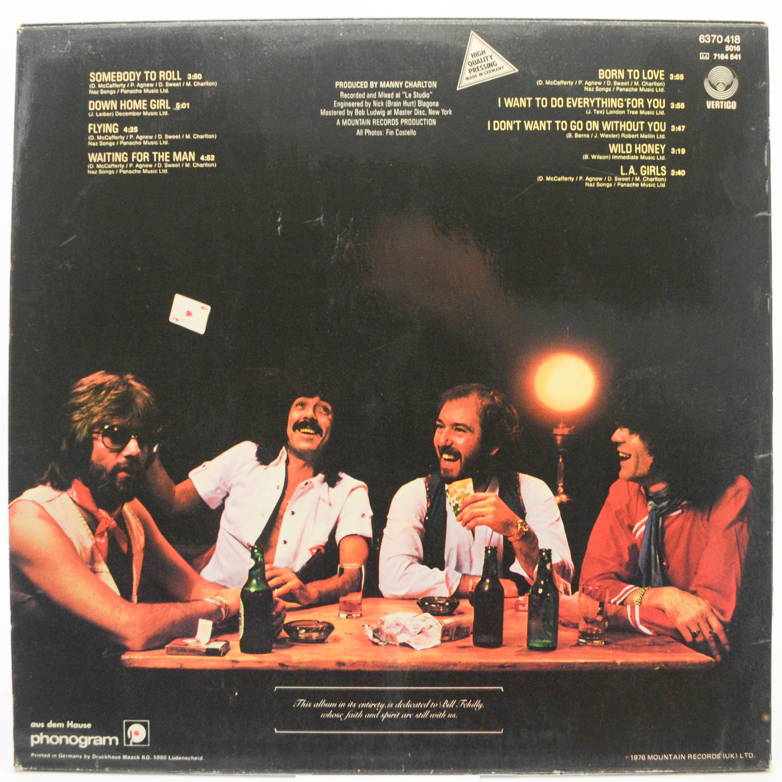 Nazareth — Play 'N' The Game, 1976