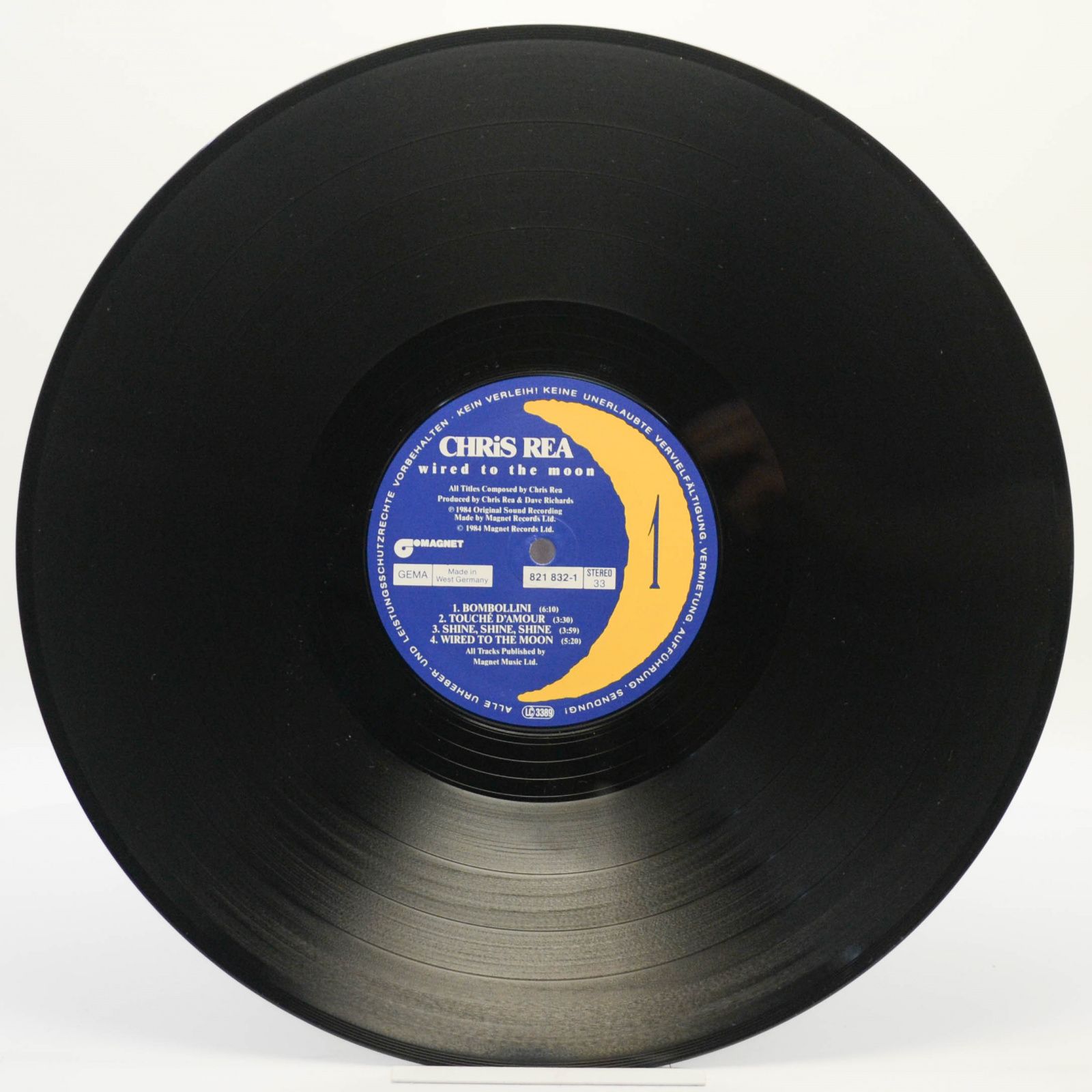 Chris Rea — Wired To The Moon, 1984