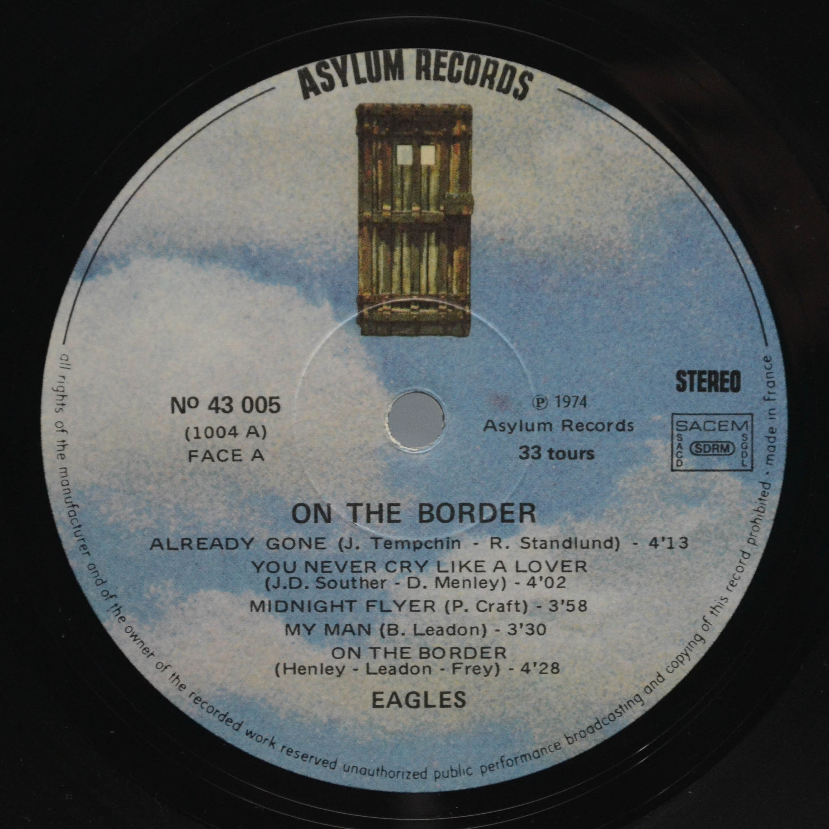 Eagles — On The Border, 1974