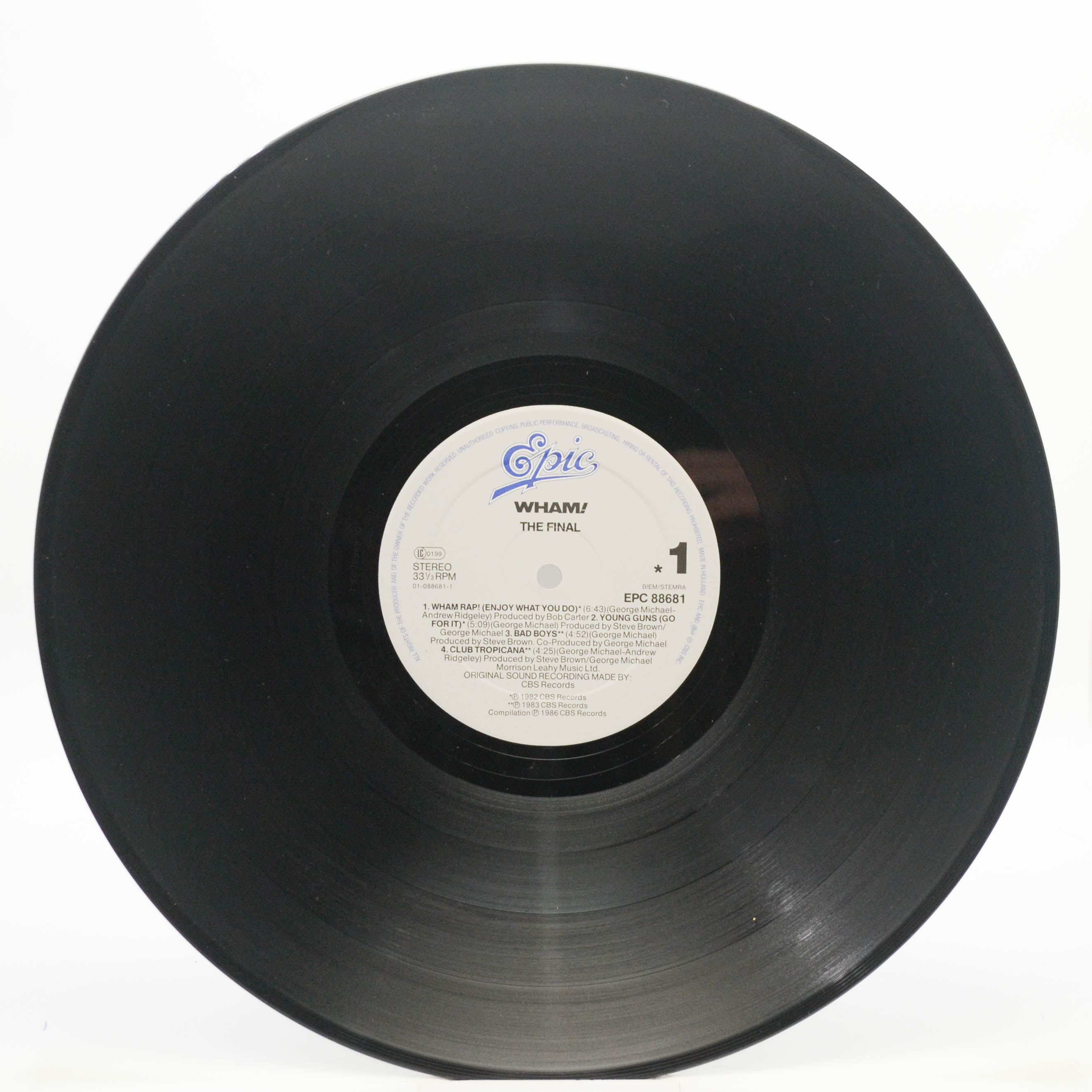 Wham! — The Final (2LP), 1986