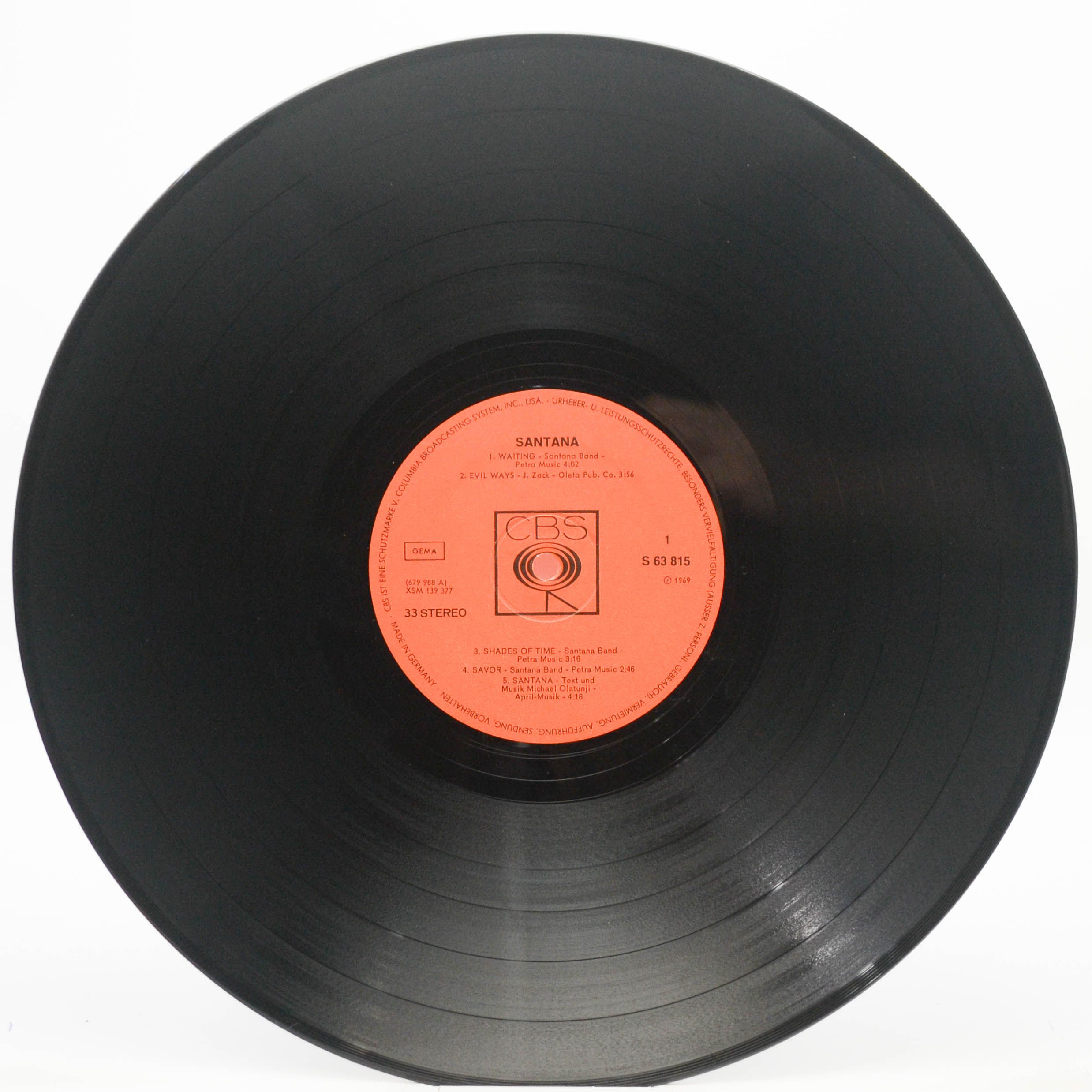 Santana — Santana, 1969