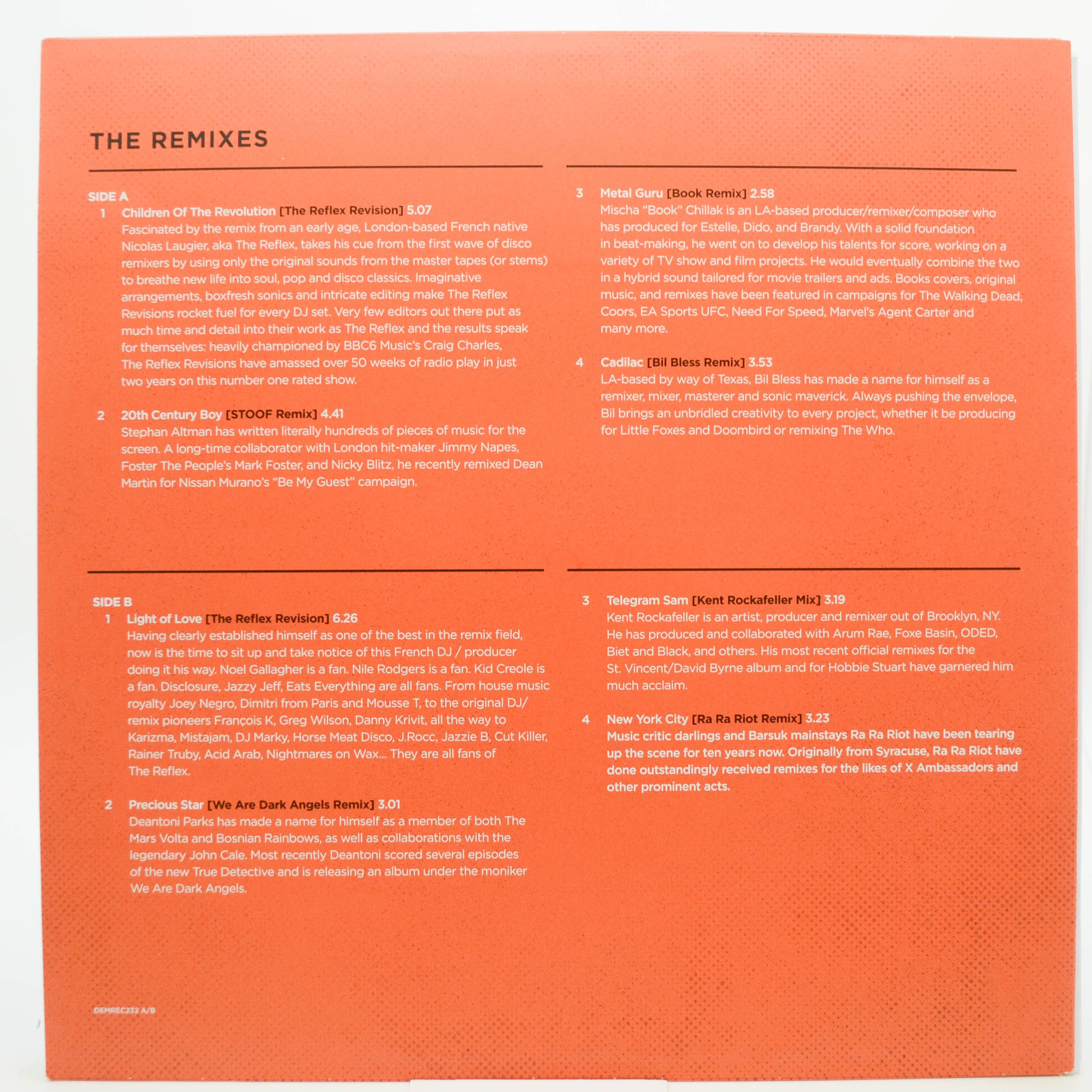 T. Rex — Remixes (3LP, UK), 2017