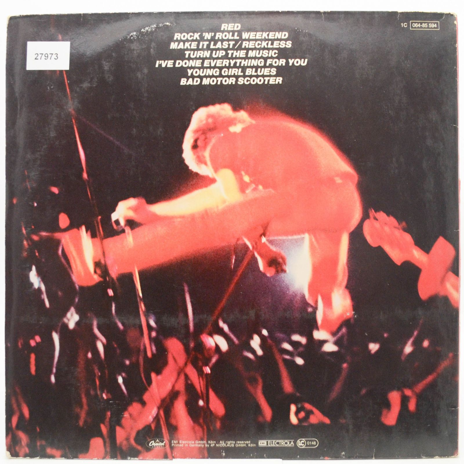 Sammy Hagar — All Night Long, 1978