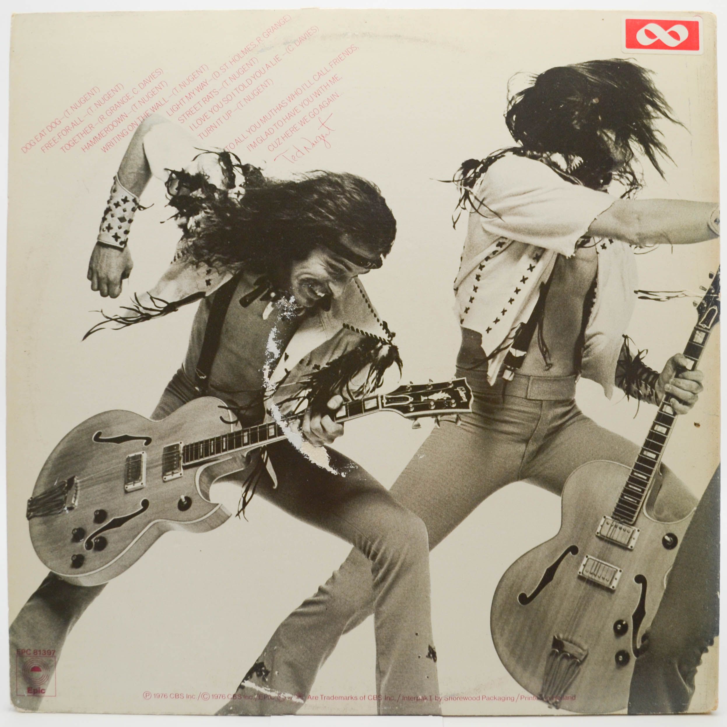 Ted Nugent — Free-For-All, 1976