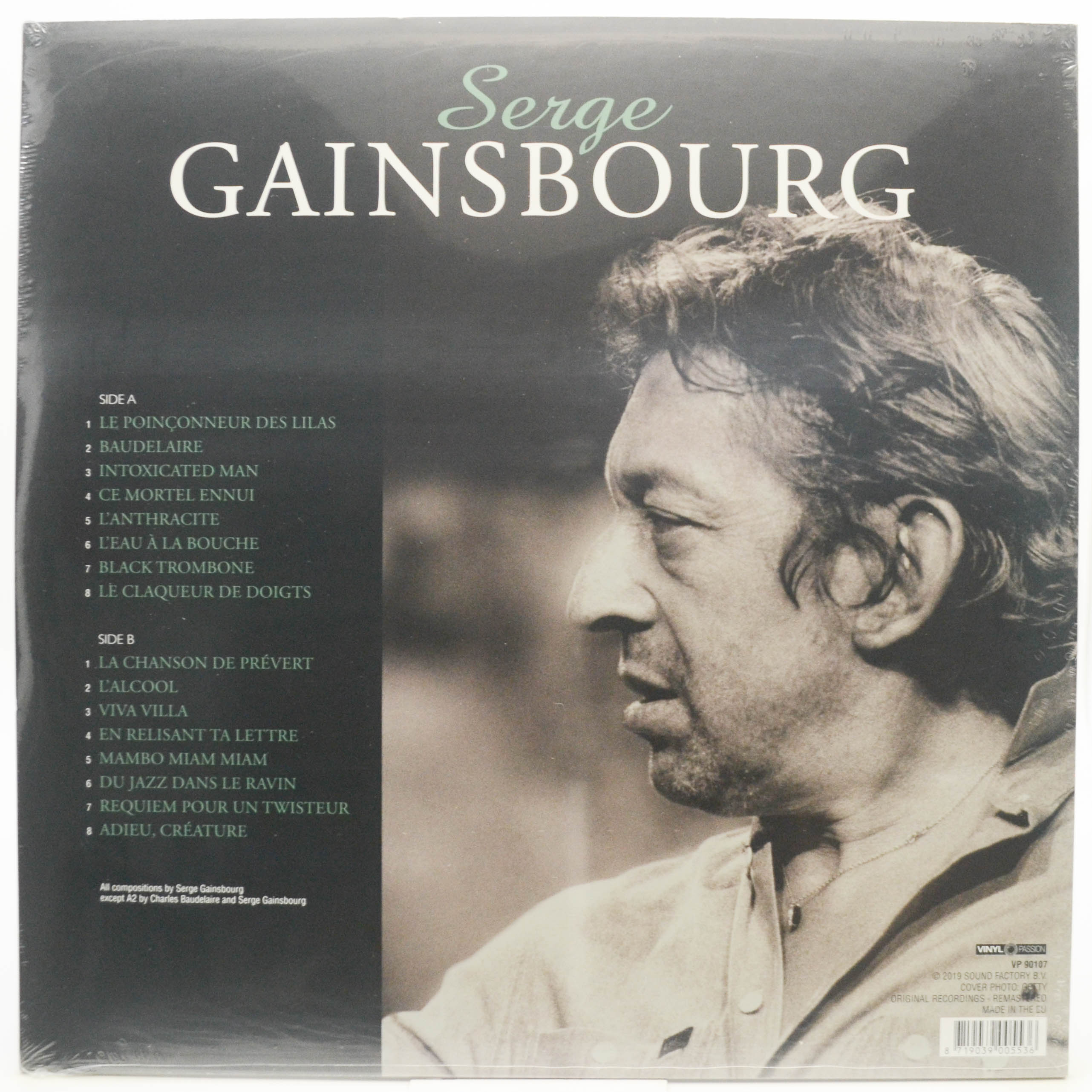 Serge Gainsbourg — Gainsbourg Avant Gainsbarre, 2019